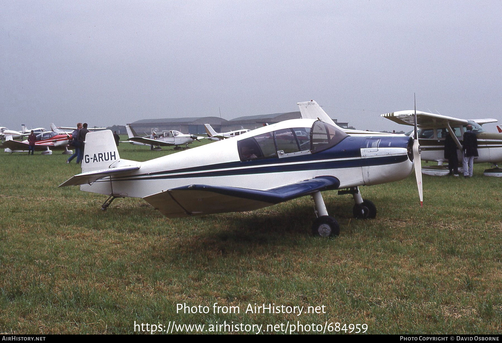 Aircraft Photo of G-ARUH | SAN Jodel DR-1050 Ambassadeur | AirHistory.net #684959