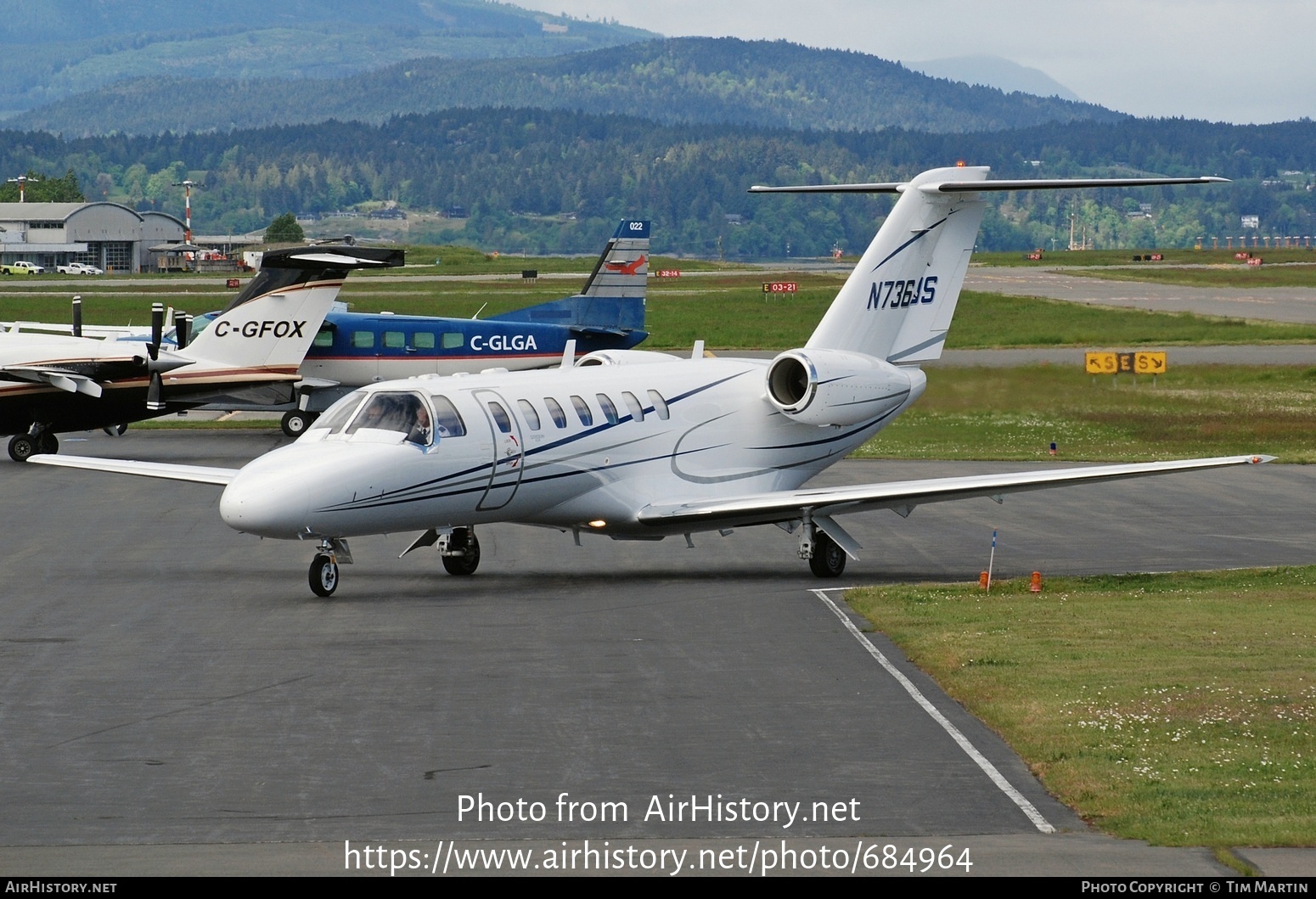 Aircraft Photo of N736JS | Cessna 525B CitationJet CJ3 | AirHistory.net #684964