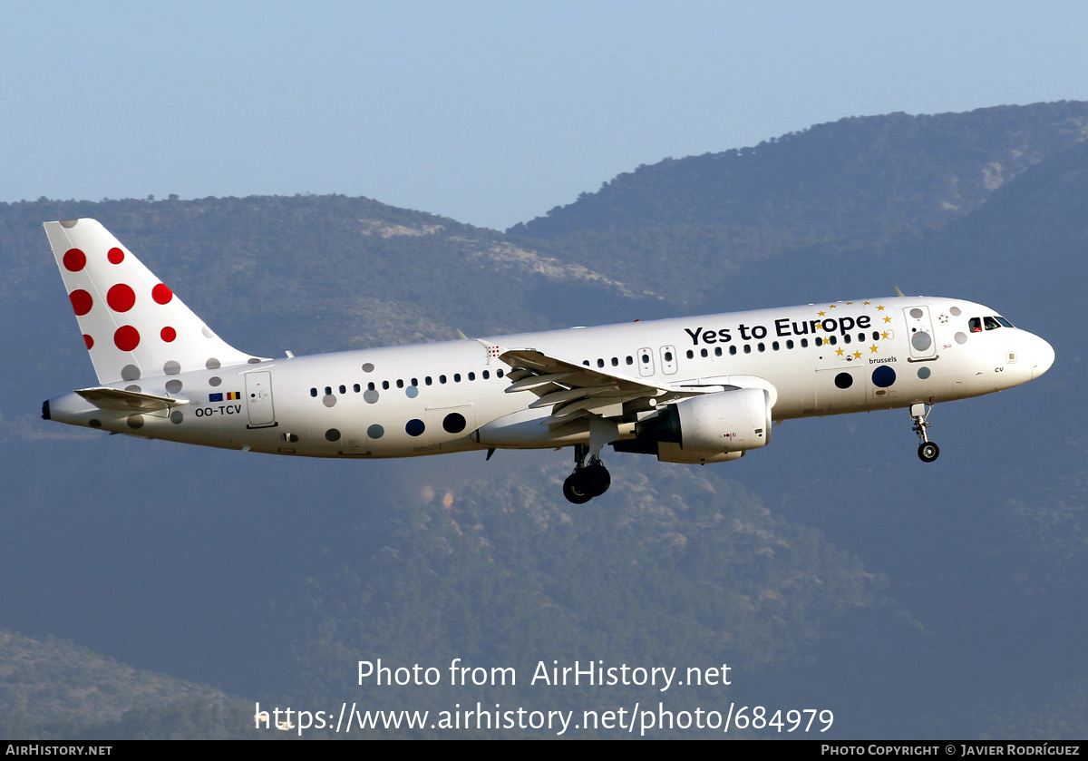 Aircraft Photo of OO-TCV | Airbus A320-231 | Brussels Airlines | AirHistory.net #684979