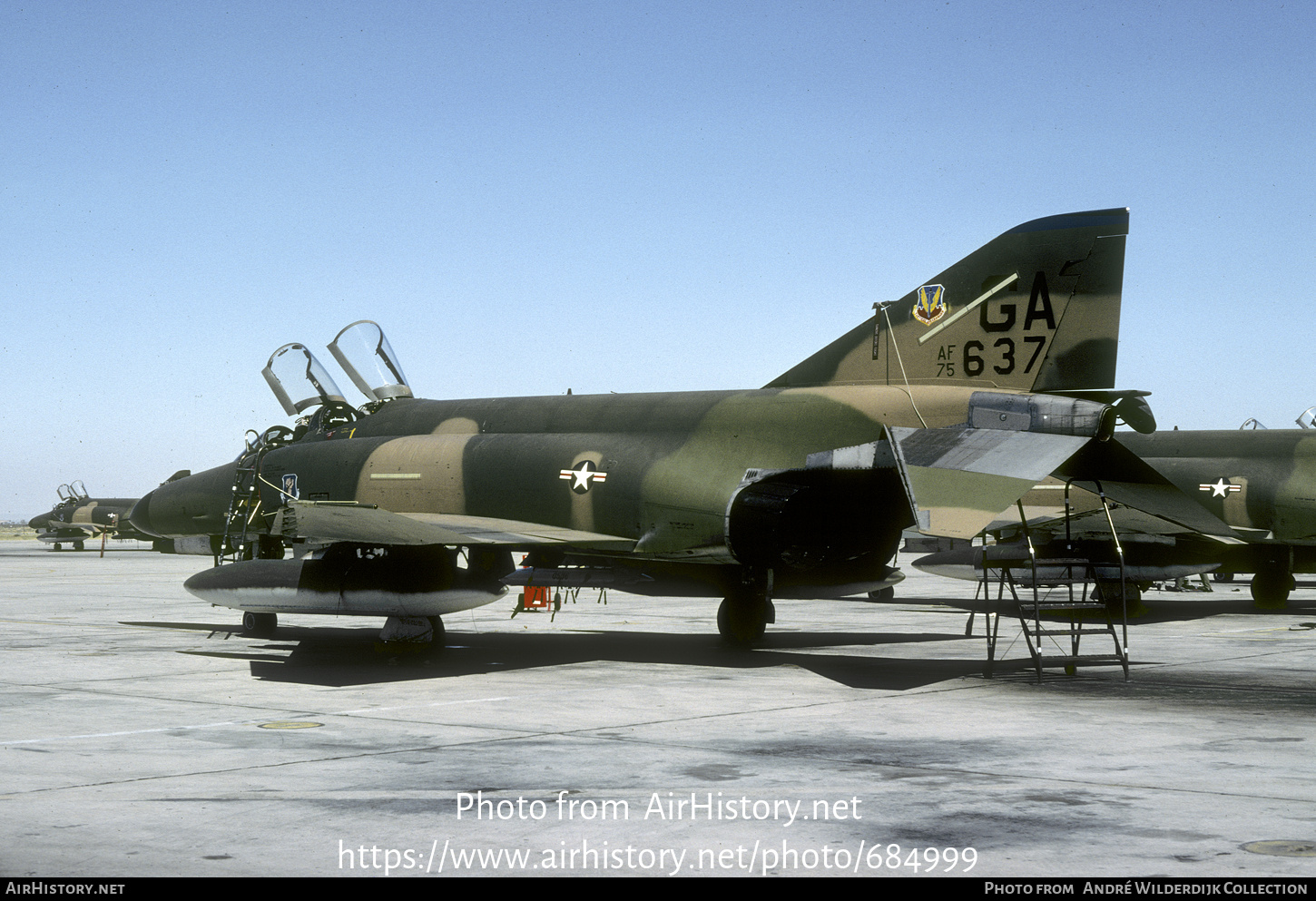 Aircraft Photo of 75-0637 | McDonnell Douglas F-4E Phantom II | USA - Air Force | AirHistory.net #684999