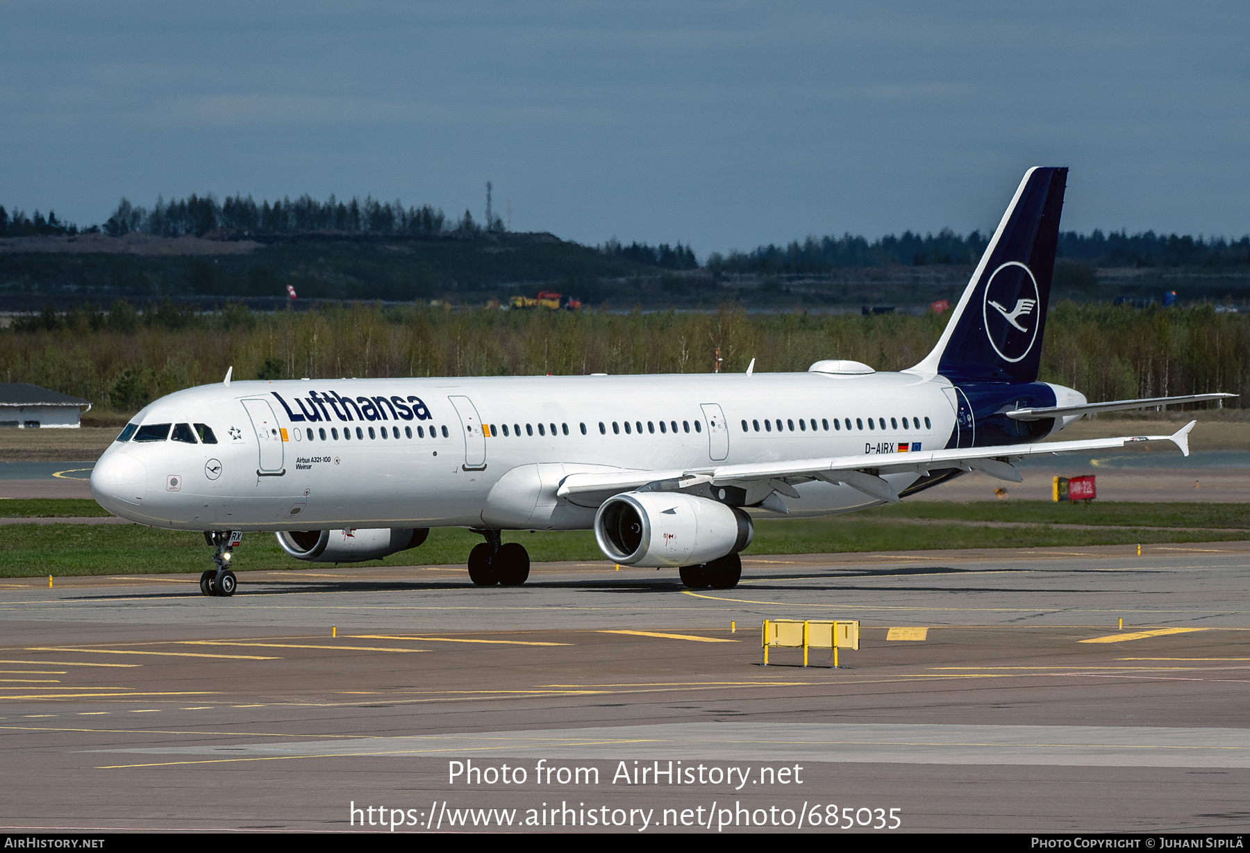 Aircraft Photo of D-AIRX | Airbus A321-131 | Lufthansa | AirHistory.net #685035