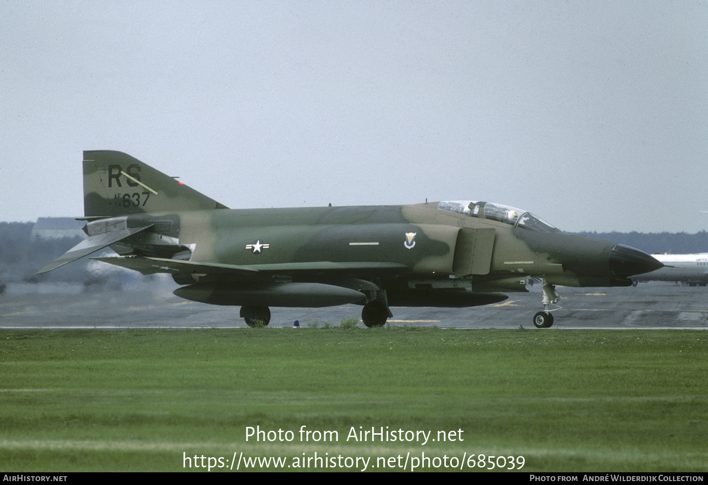 Aircraft Photo of 74-1637 / AF74-637 | McDonnell Douglas F-4E Phantom II | USA - Air Force | AirHistory.net #685039