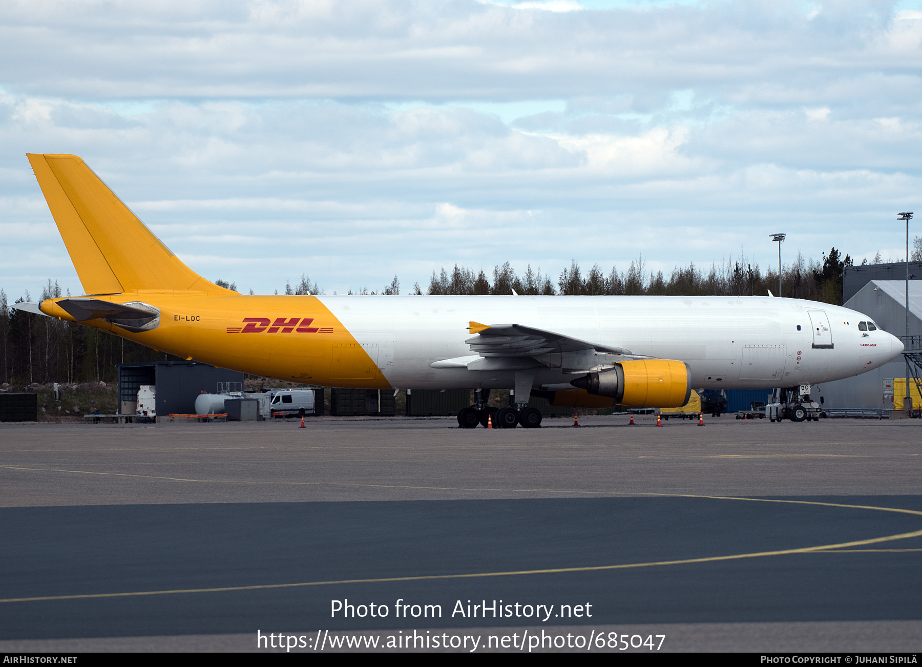 Aircraft Photo of EI-LDC | Airbus A300F4-605R | DHL International | AirHistory.net #685047