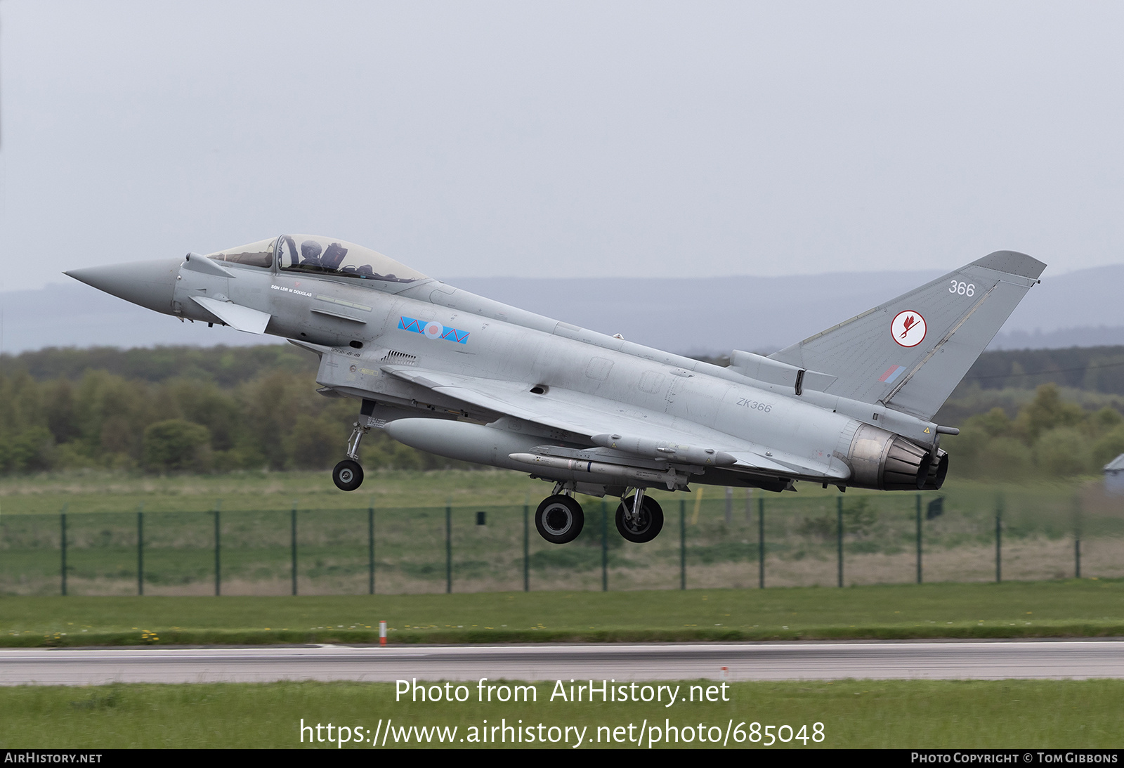 Aircraft Photo of ZK366 | Eurofighter EF-2000 Typhoon FGR4 | UK - Air Force | AirHistory.net #685048