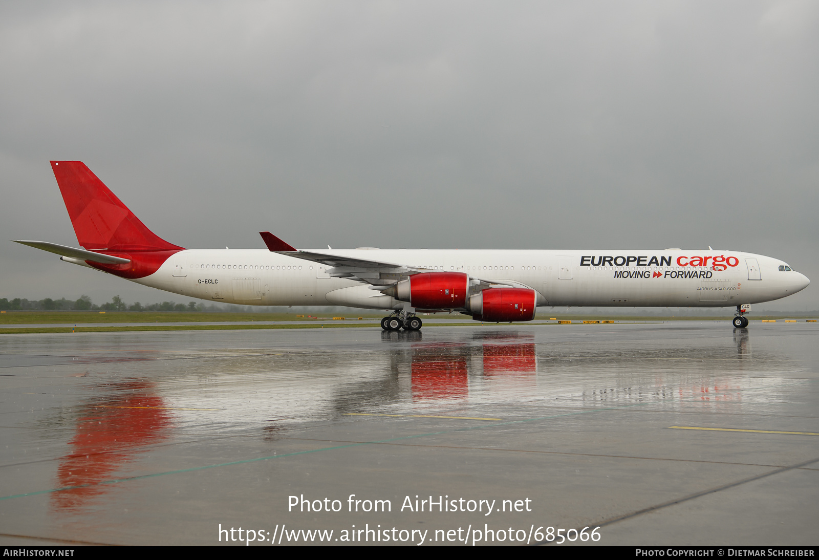 Aircraft Photo of G-ECLC | Airbus A340-642 | European Cargo | AirHistory.net #685066