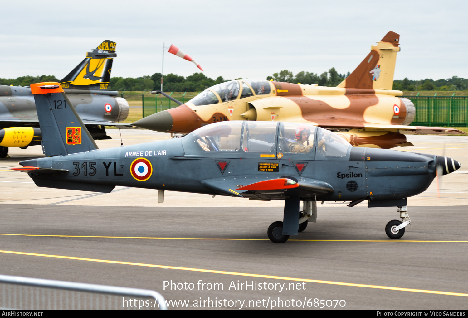 Aircraft Photo of 121 | Socata TB-30 Epsilon | France - Air Force | AirHistory.net #685070