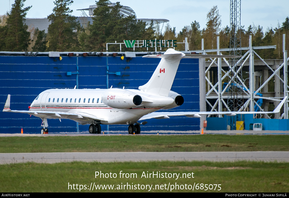 Aircraft Photo of C-GIIT | Bombardier Global 6000 (BD-700-1A10) | AirHistory.net #685075