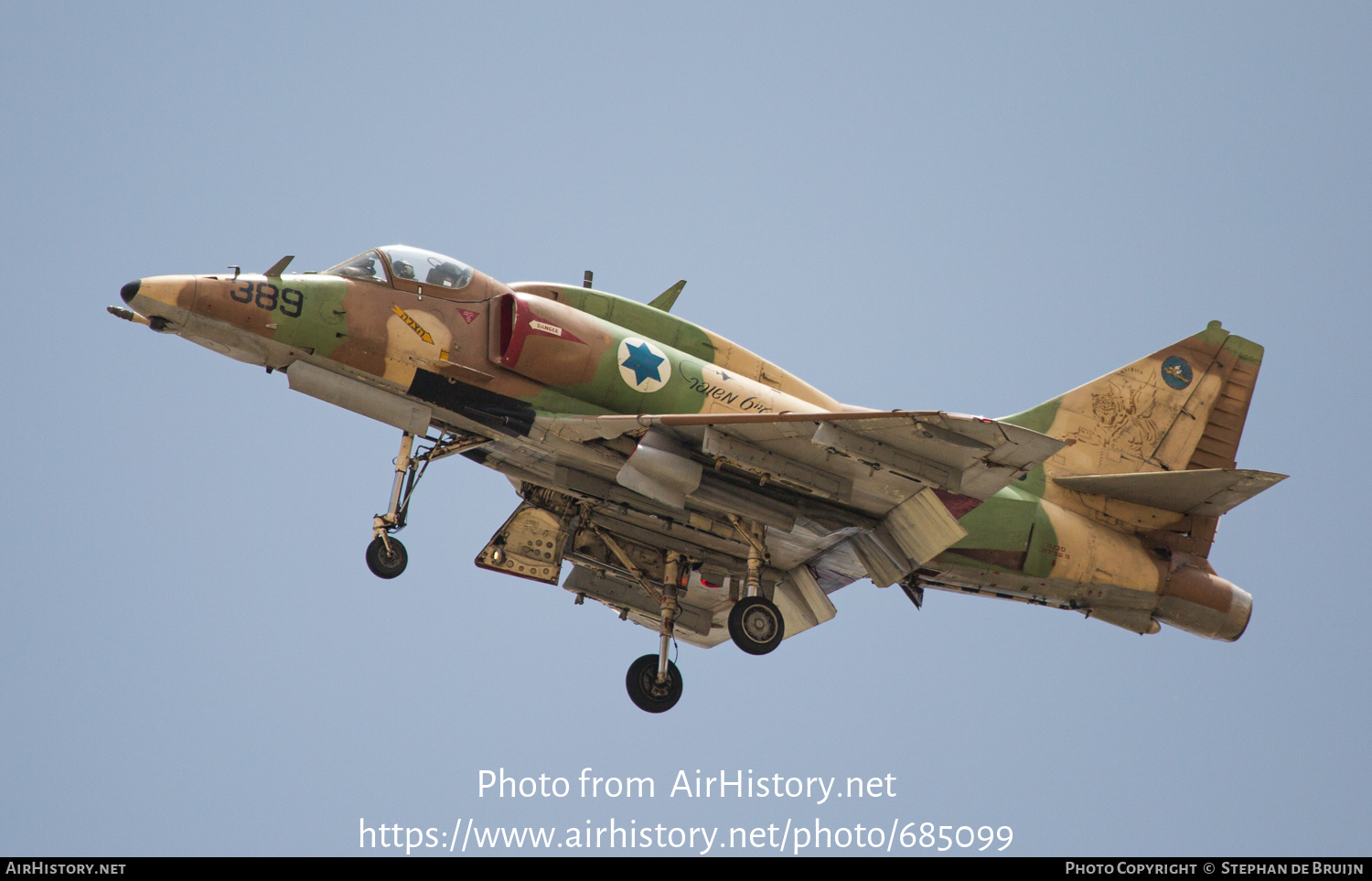 Aircraft Photo of 389 | McDonnell Douglas A-4N Skyhawk II (Aa-itM) | Israel - Air Force | AirHistory.net #685099