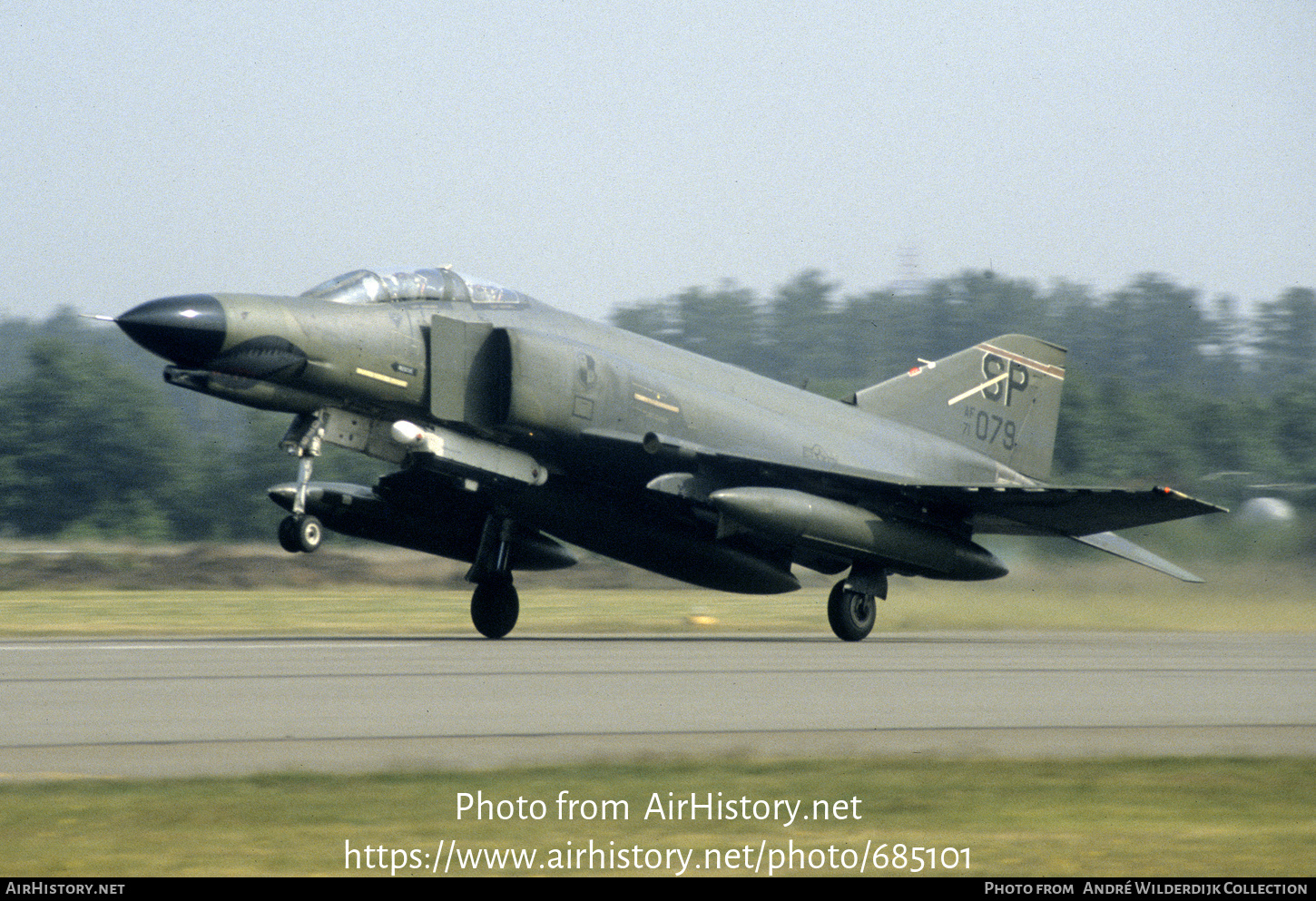 Aircraft Photo of 71-1079 / AF71-079 | McDonnell Douglas F-4E Phantom II | USA - Air Force | AirHistory.net #685101