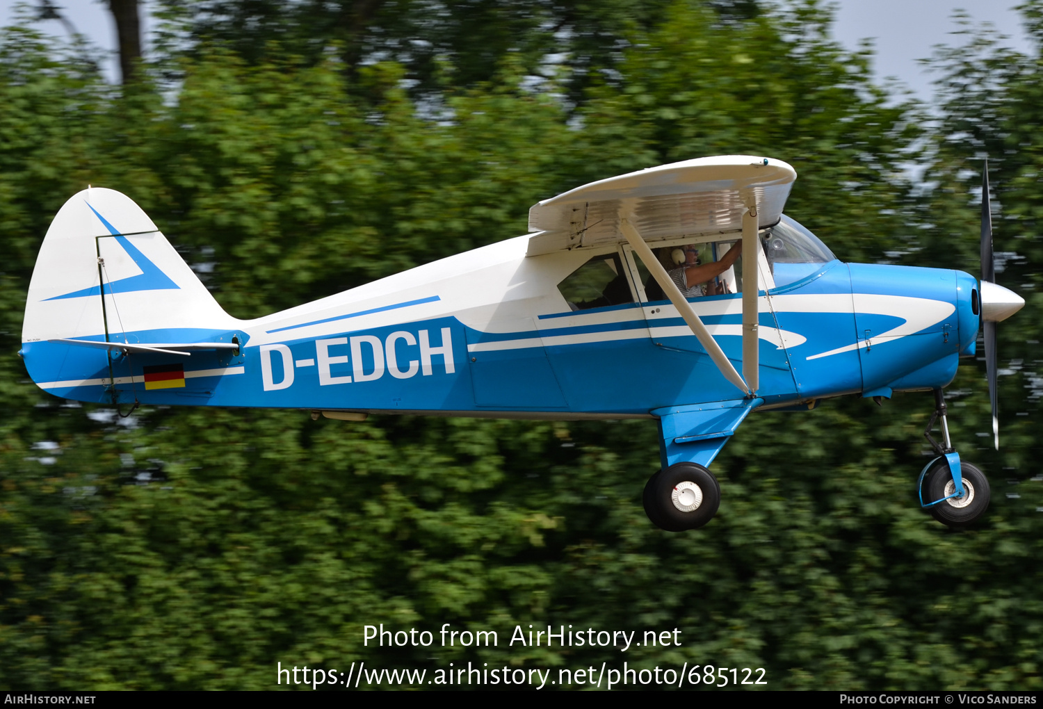 Aircraft Photo of D-EDCH | Piper PA-22S-160 Tri-Pacer | AirHistory.net #685122