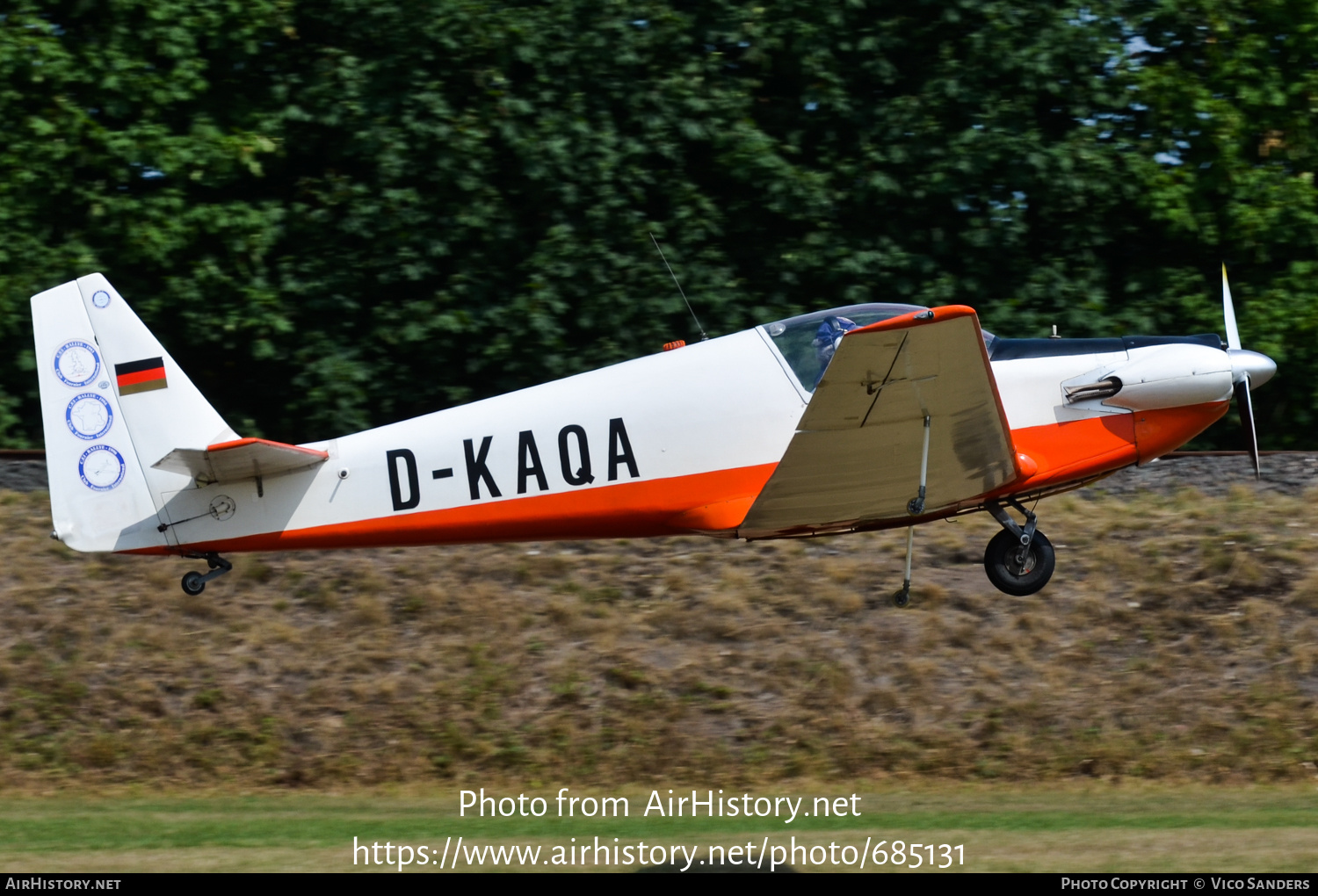 Aircraft Photo of D-KAQA | Sportavia-Fournier RF-4D | LSV Hellertal ...