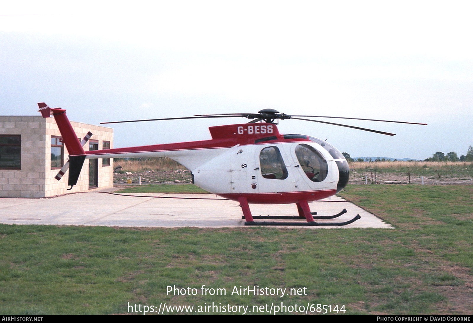 Aircraft Photo of G-BESS | Hughes 500D (369D) | AirHistory.net #685144