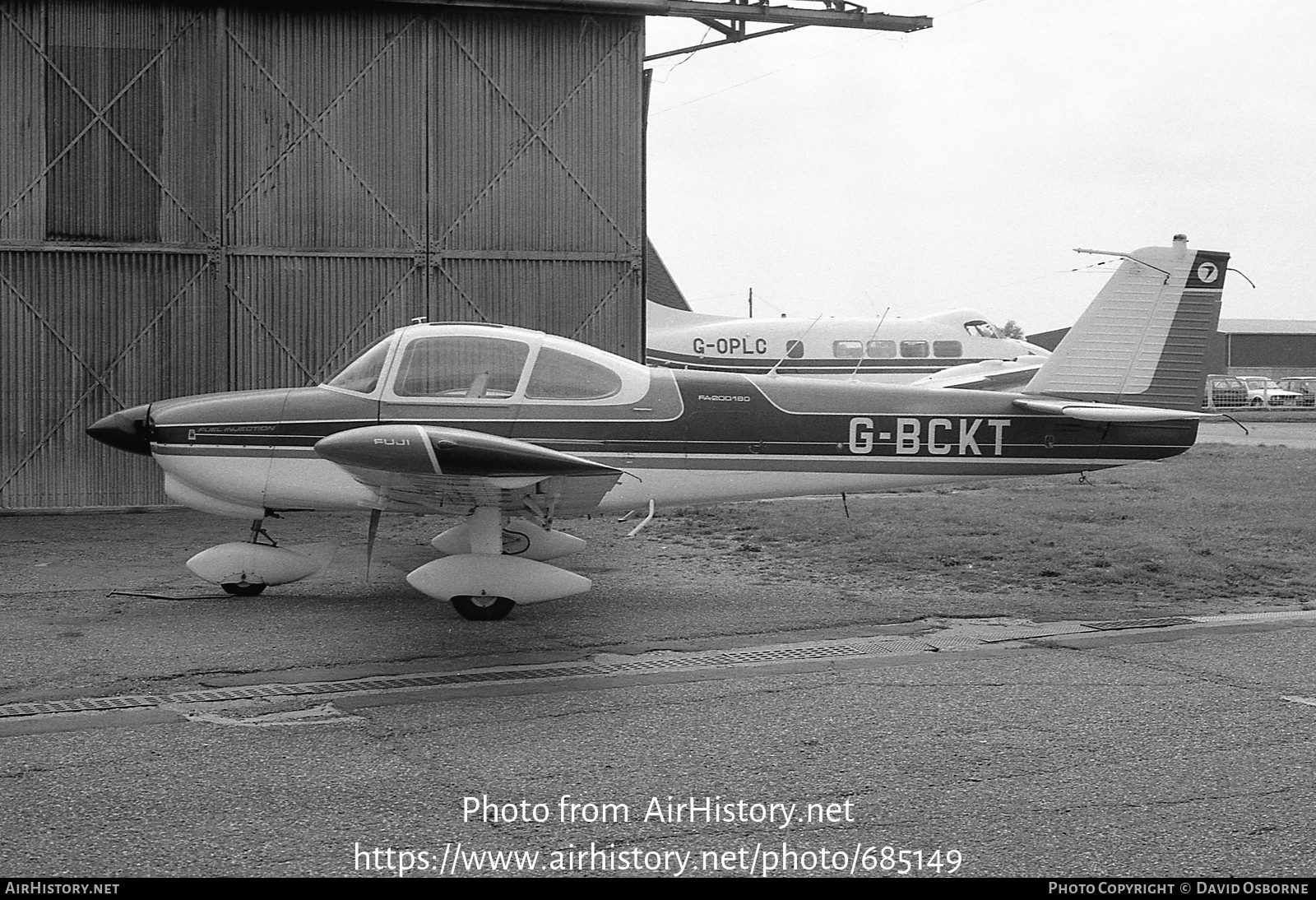 Aircraft Photo of G-BCKT | Fuji FA-200-180 Aero Subaru | AirHistory.net #685149