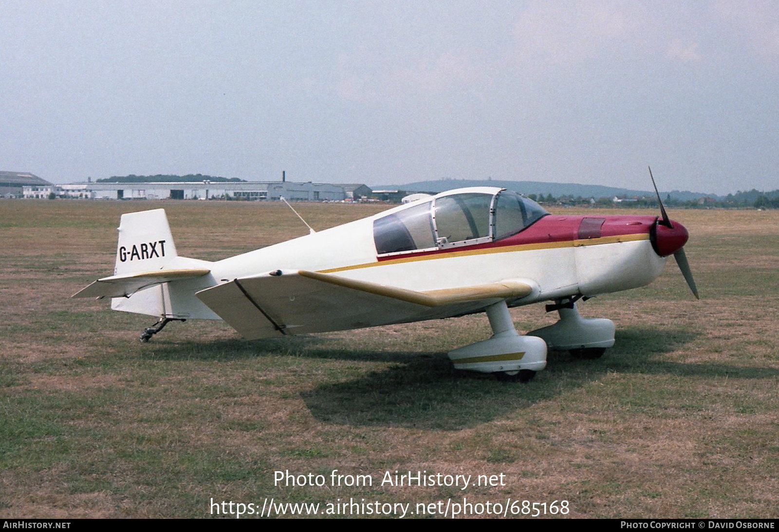 Aircraft Photo of G-ARXT | SAN Jodel DR-1050 Ambassadeur | AirHistory.net #685168