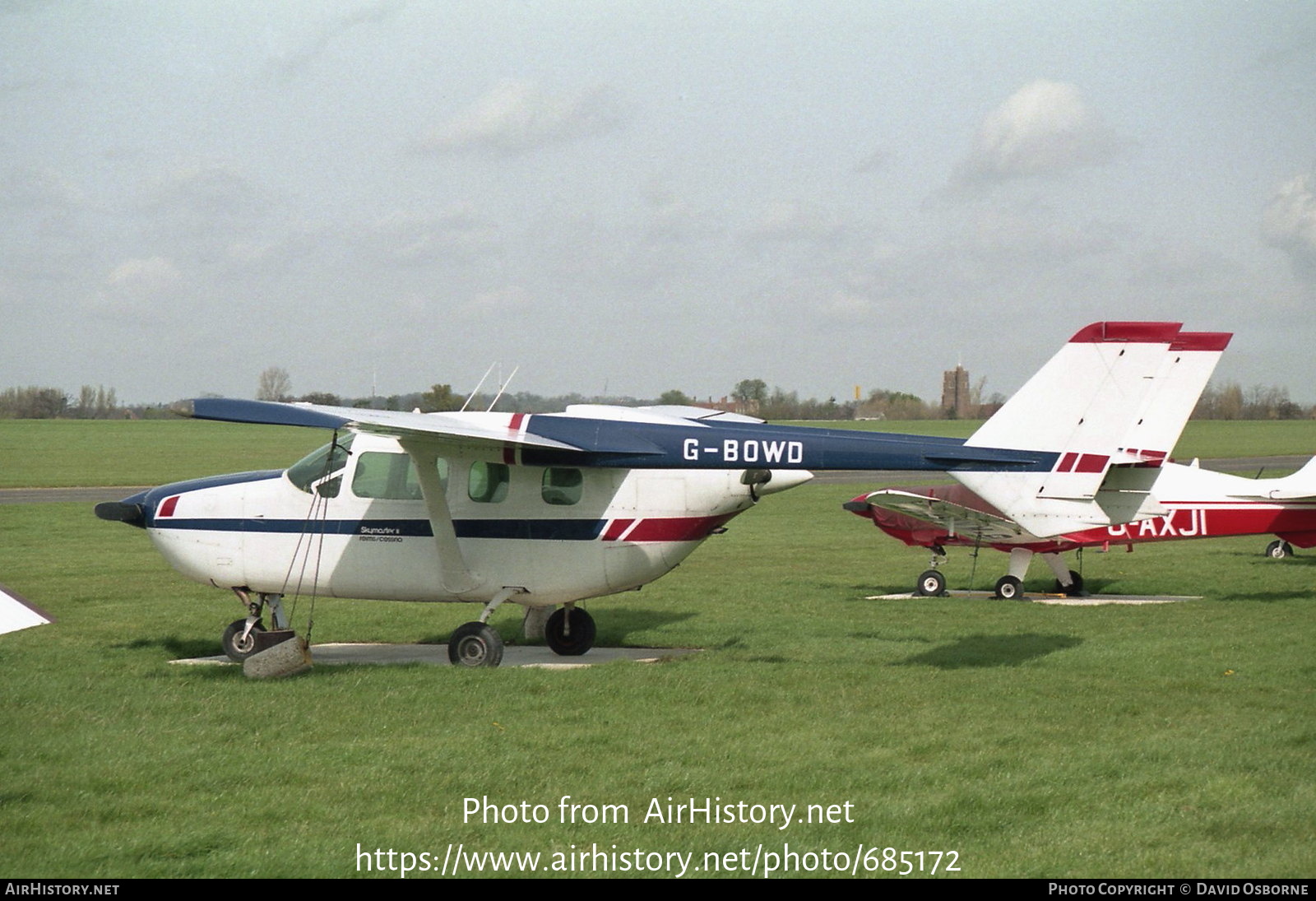 Aircraft Photo of G-BOWD | Reims F337G Skymaster | AirHistory.net #685172