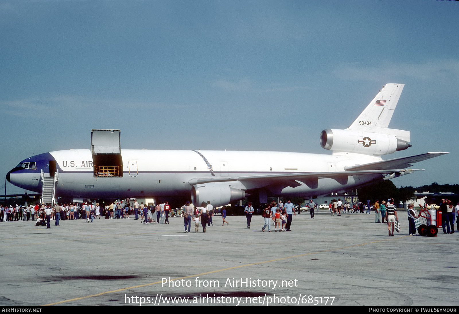 Aircraft Photo of 79-0434 / 90434 | McDonnell Douglas KC-10A Extender (DC-10-30CF) | USA - Air Force | AirHistory.net #685177