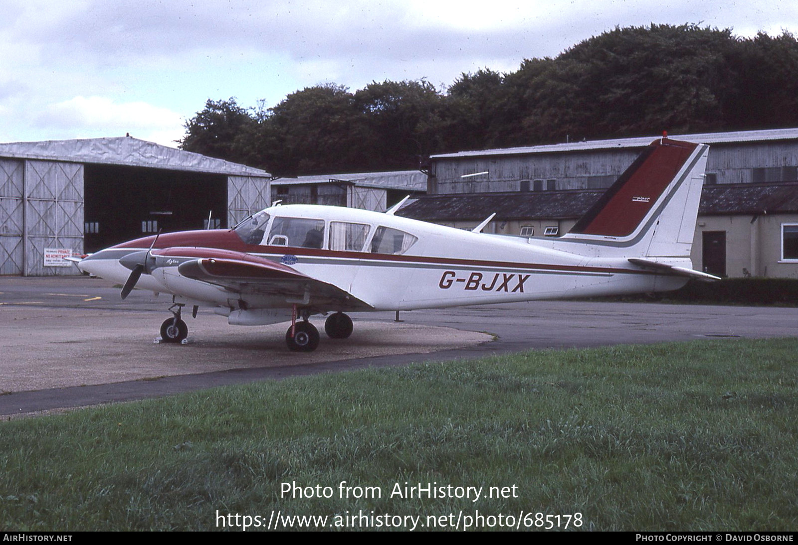 Aircraft Photo of G-BJXX | Piper PA-23-250 Aztec | AirHistory.net #685178