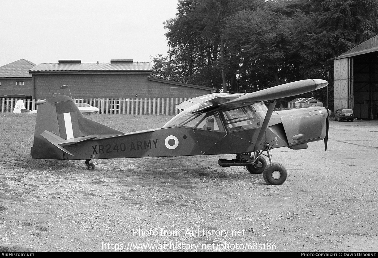 Aircraft Photo of G-BDFH / XR240 | Auster Auster AOP9 | UK - Army | AirHistory.net #685186