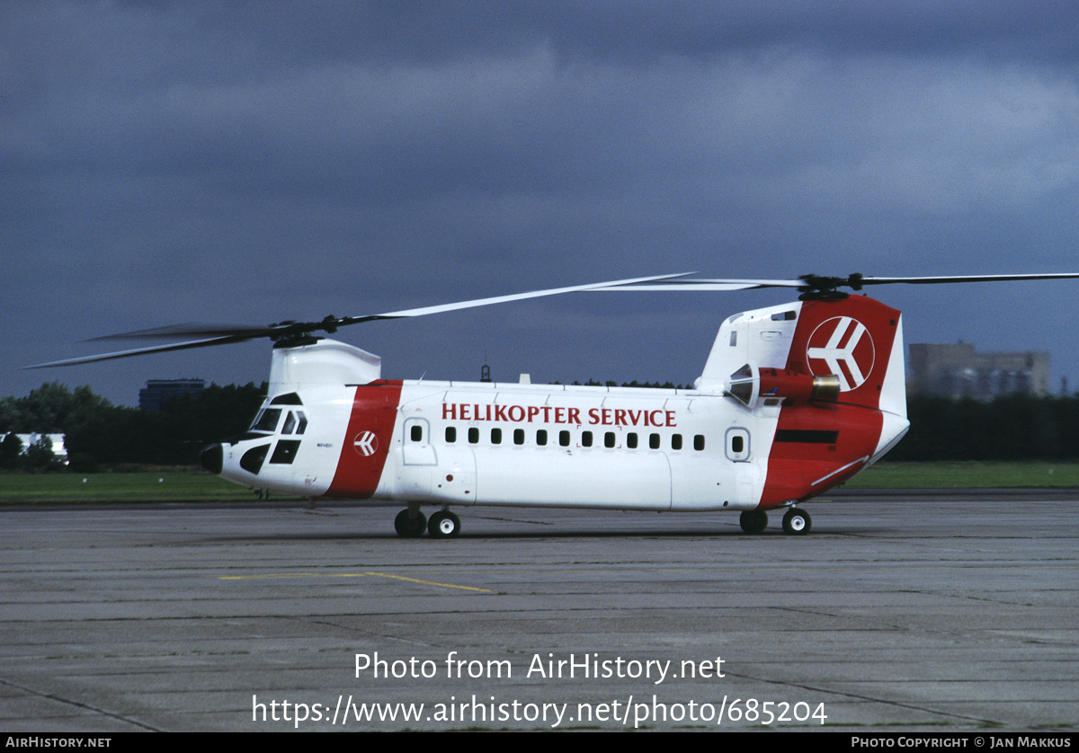 Aircraft Photo of N242BV | Boeing Vertol 234LR | Helikopter Service | AirHistory.net #685204