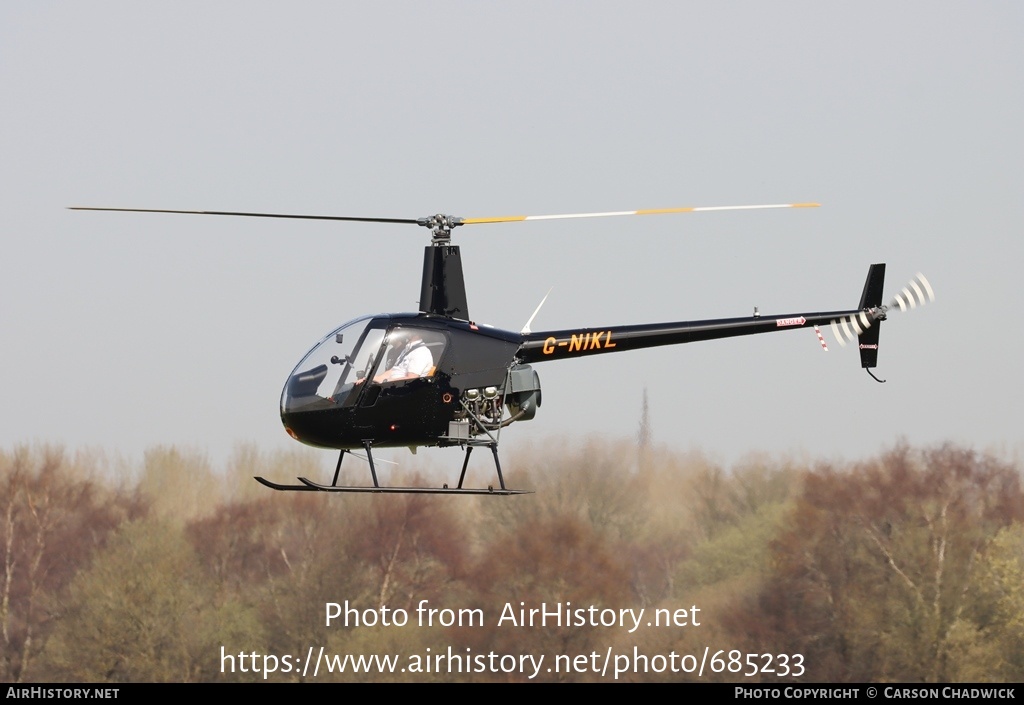 Aircraft Photo of G-NIKL | Robinson R-22 Beta | AirHistory.net #685233