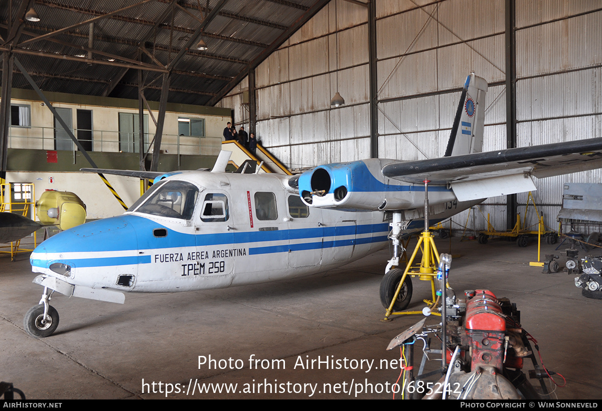 Aircraft Photo of T-134 | Aero Commander 500U Shrike Commander | Argentina - Air Force | AirHistory.net #685242