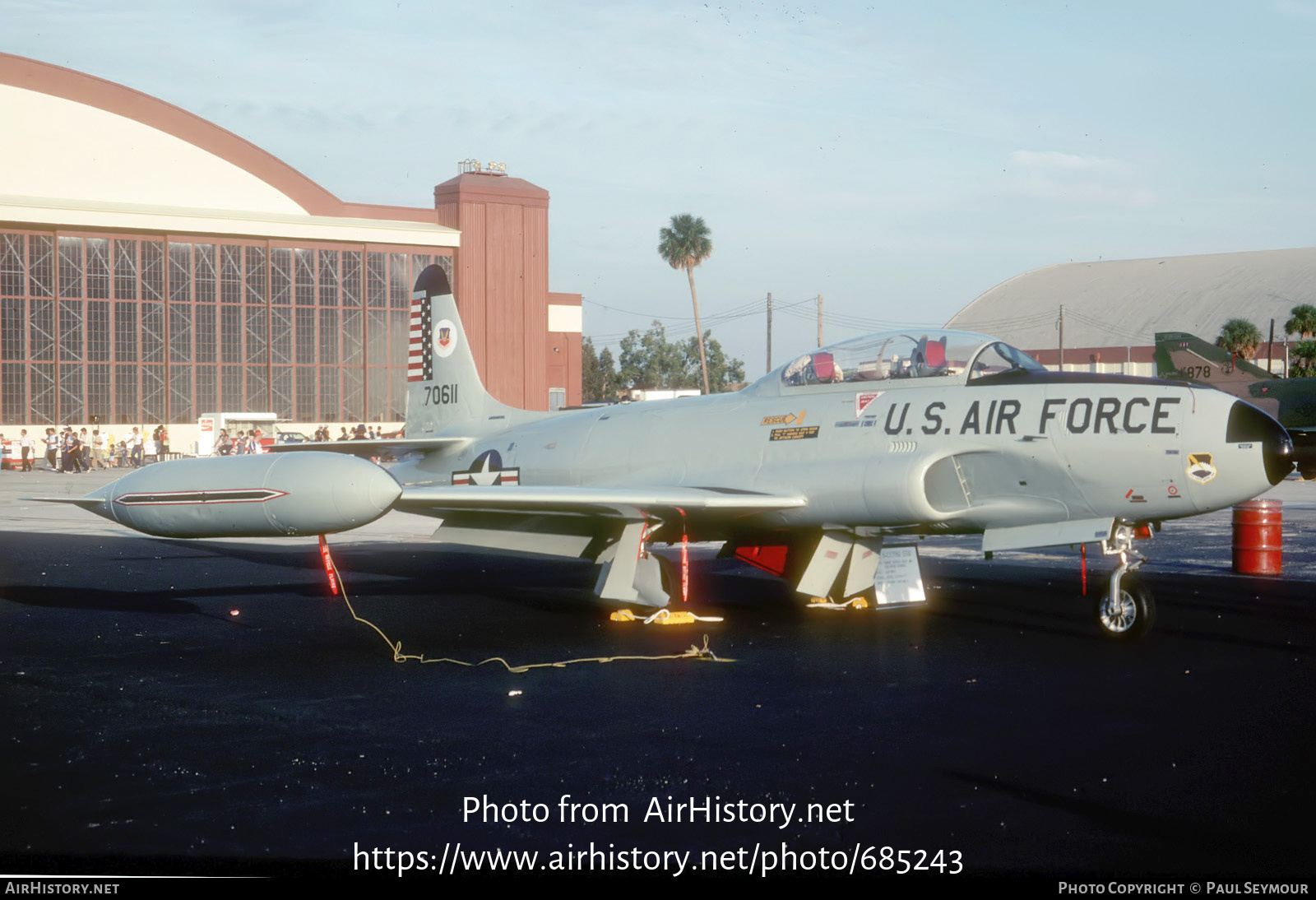 Aircraft Photo of 57-611 / 70611 | Lockheed T-33A | USA - Air Force | AirHistory.net #685243