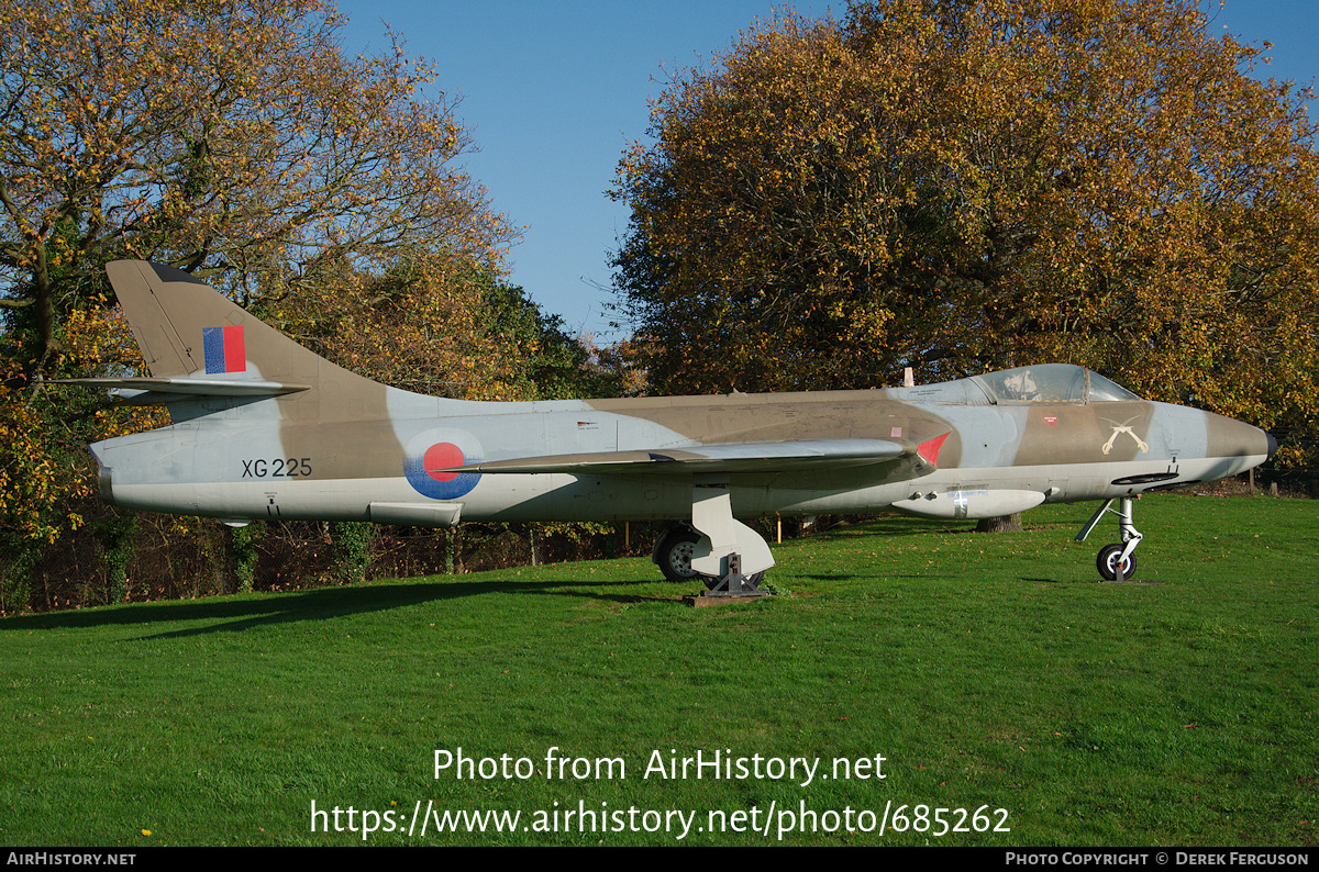 Aircraft Photo of XG225 | Hawker Hunter F6A | UK - Air Force | AirHistory.net #685262