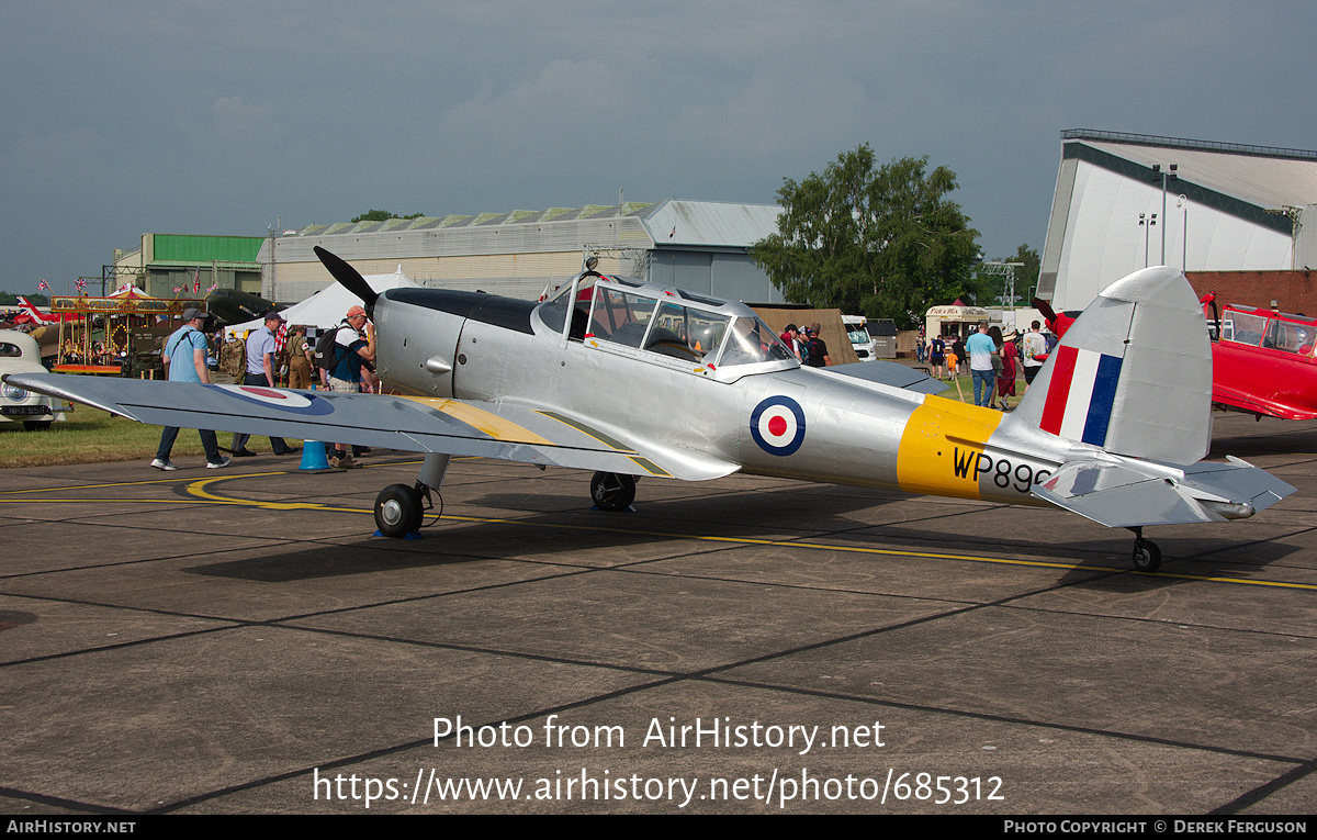 Aircraft Photo of G-BWVY / WP896 | De Havilland Canada DHC-1 Chipmunk T10 | UK - Air Force | AirHistory.net #685312