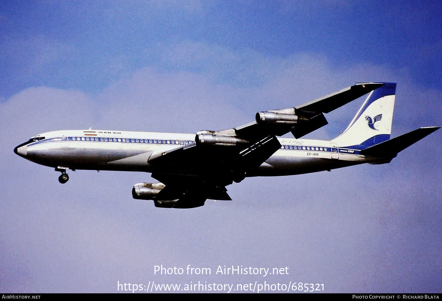 Aircraft Photo of EP-IRM | Boeing 707-386C | Iran Air | AirHistory.net #685321