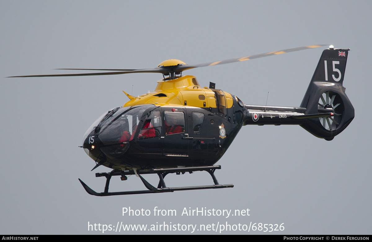 Aircraft Photo of ZM515 | Eurocopter EC-135T-3 Juno T1 | UK - Air Force | AirHistory.net #685326