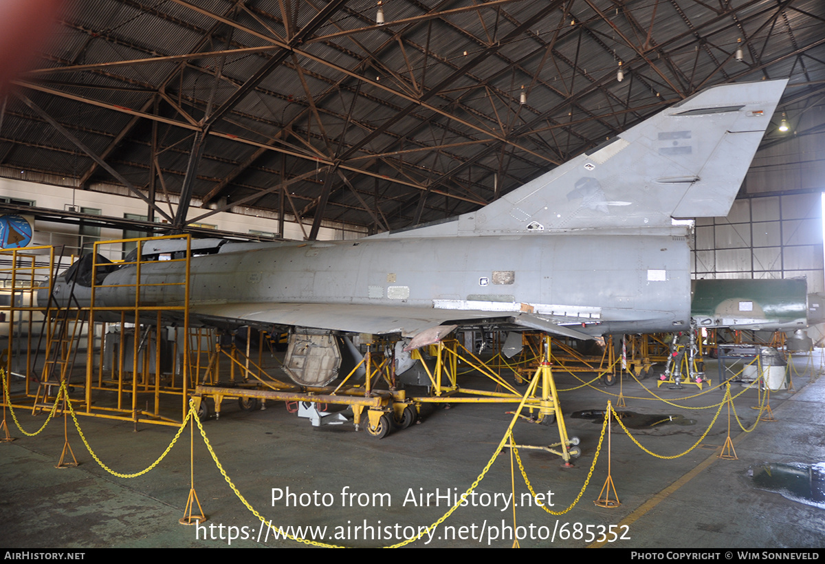 Aircraft Photo of I-005 | Dassault Mirage IIIEA | Argentina - Air Force | AirHistory.net #685352