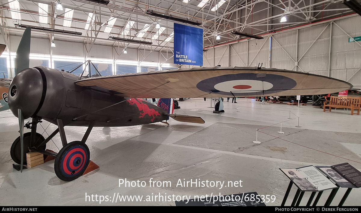 Aircraft Photo of C4994 / G-BWLM | Bristol M-1C (replica) | UK - Air Force | AirHistory.net #685359