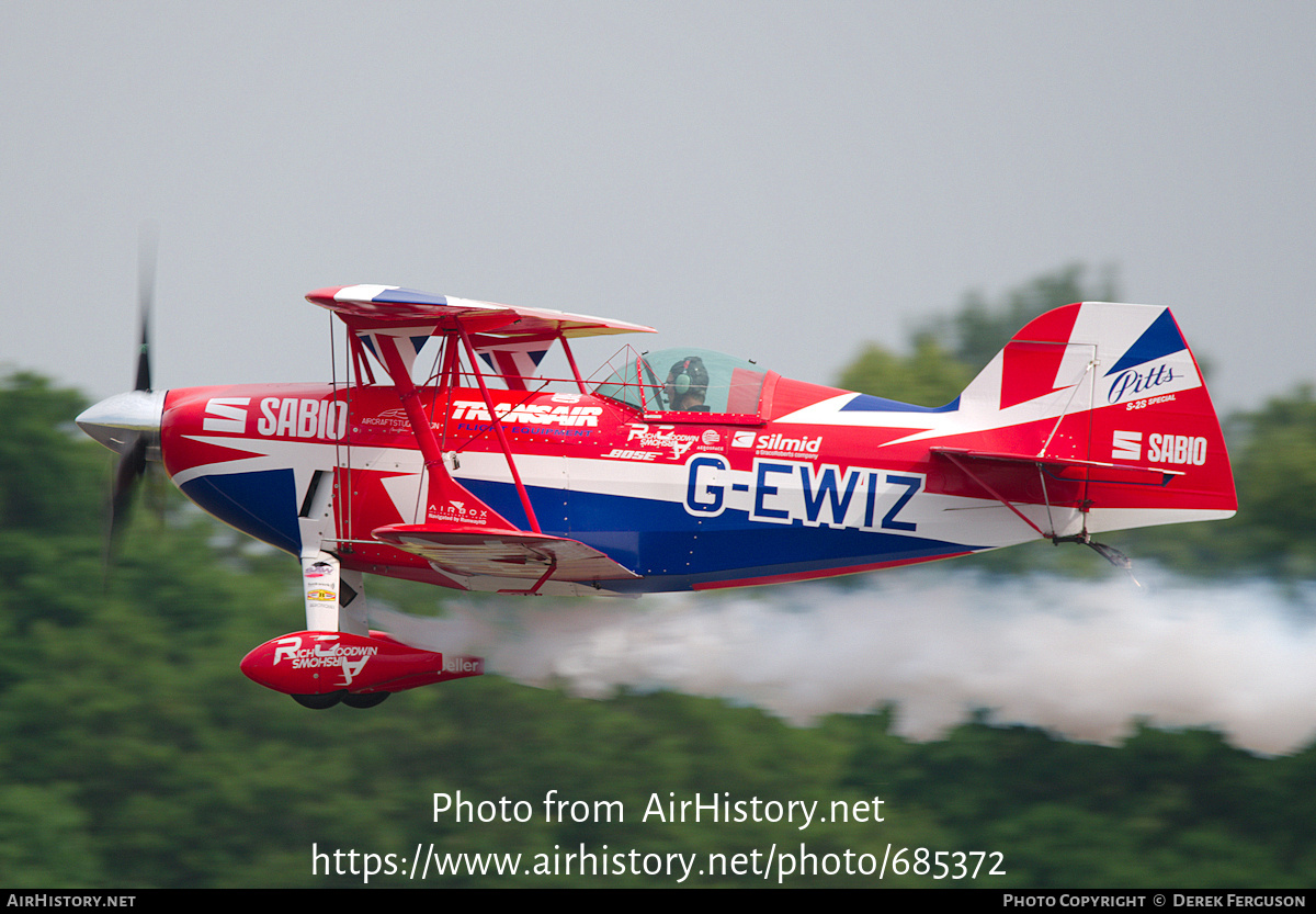 Aircraft Photo of G-EWIZ | Pitts S-2S Special | AirHistory.net #685372