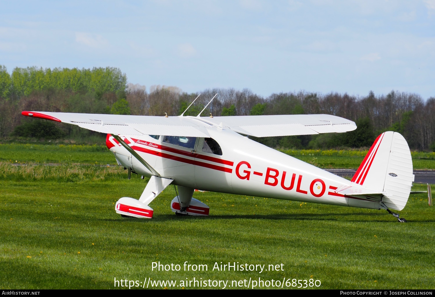 Aircraft Photo of G-BULO | Luscombe 8F Silvaire | AirHistory.net #685380