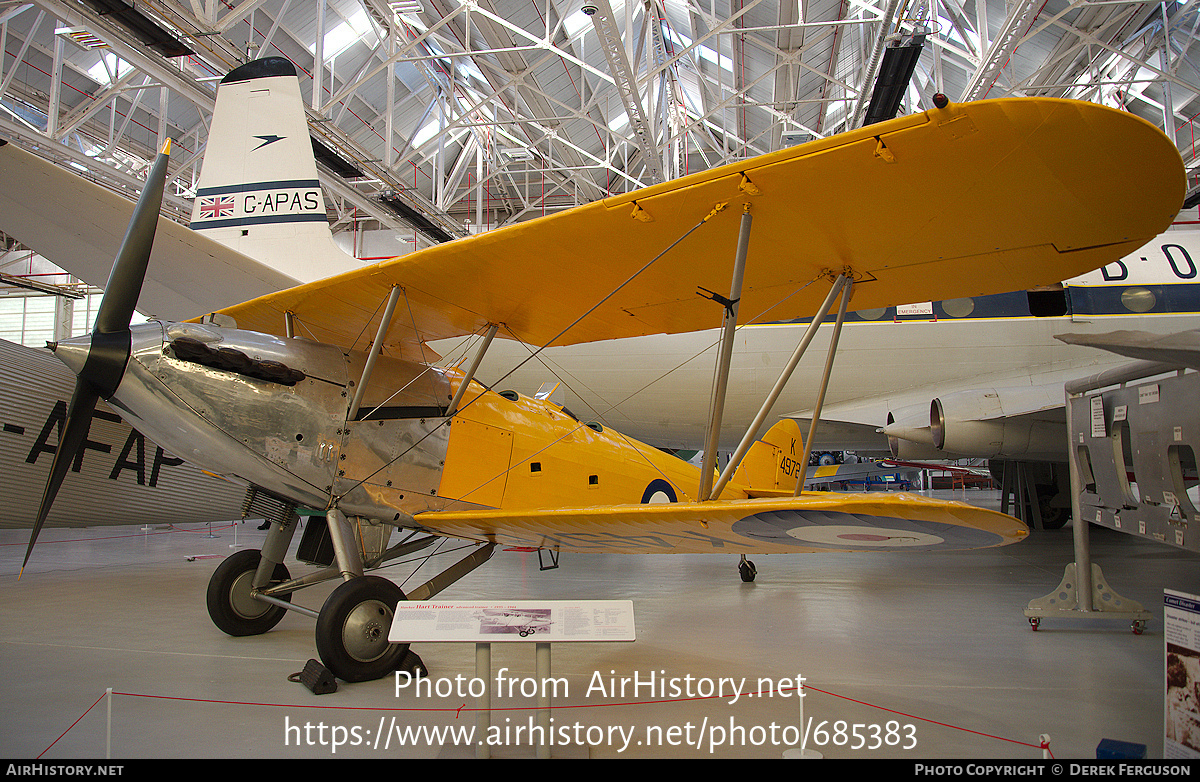 Aircraft Photo of K4972 | Hawker Hart TIIA | UK - Air Force | AirHistory.net #685383