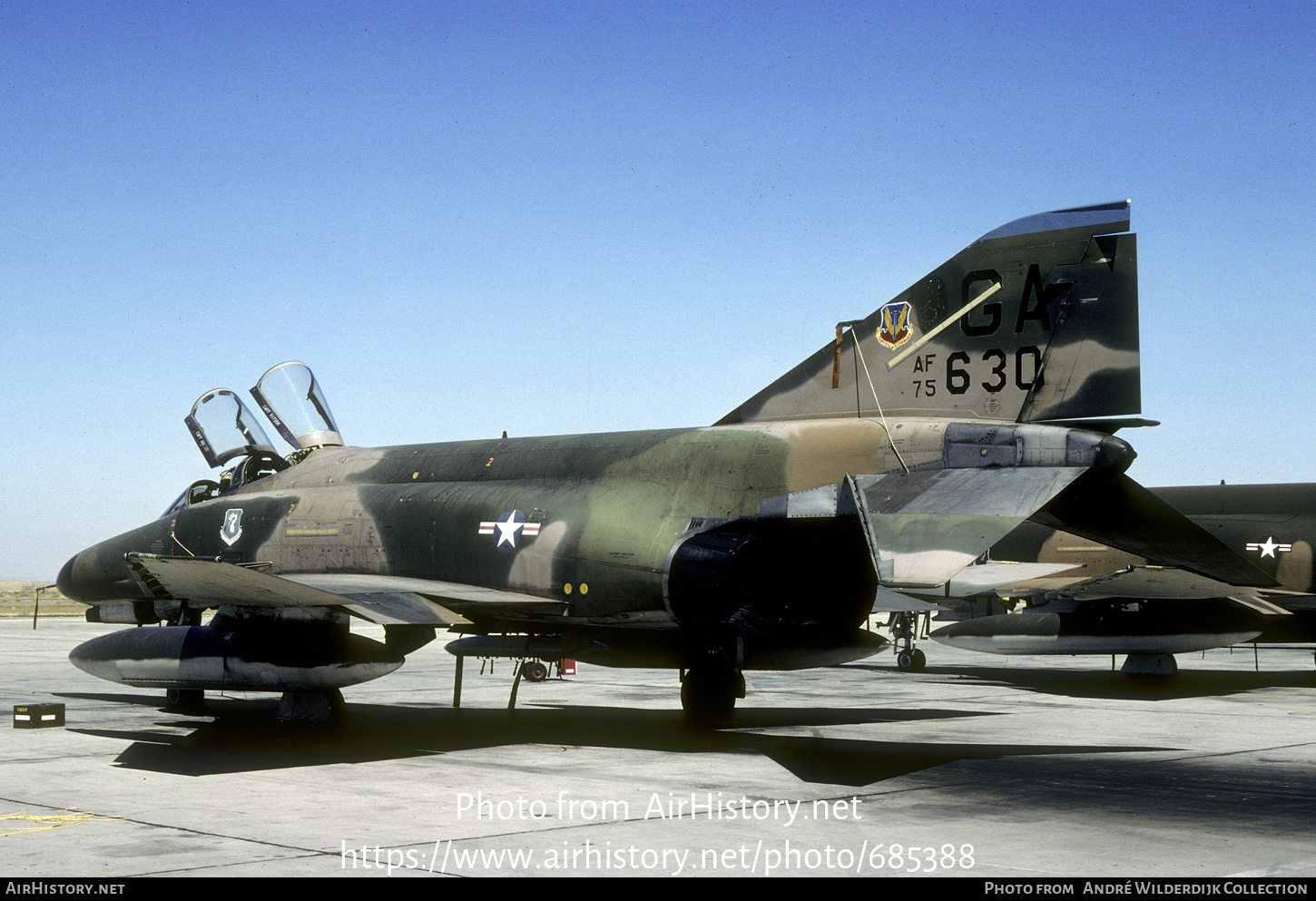 Aircraft Photo of 75-0630 / AF75-630 | McDonnell Douglas F-4E Phantom II | USA - Air Force | AirHistory.net #685388