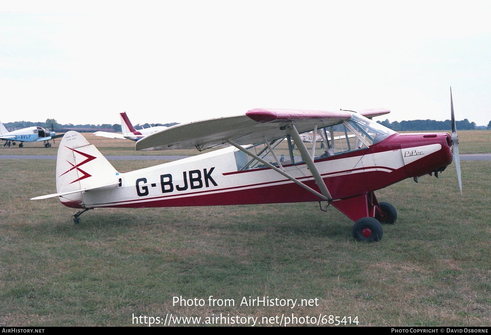 Aircraft Photo of G-BJBK | Piper L-18C Super Cub | AirHistory.net #685414