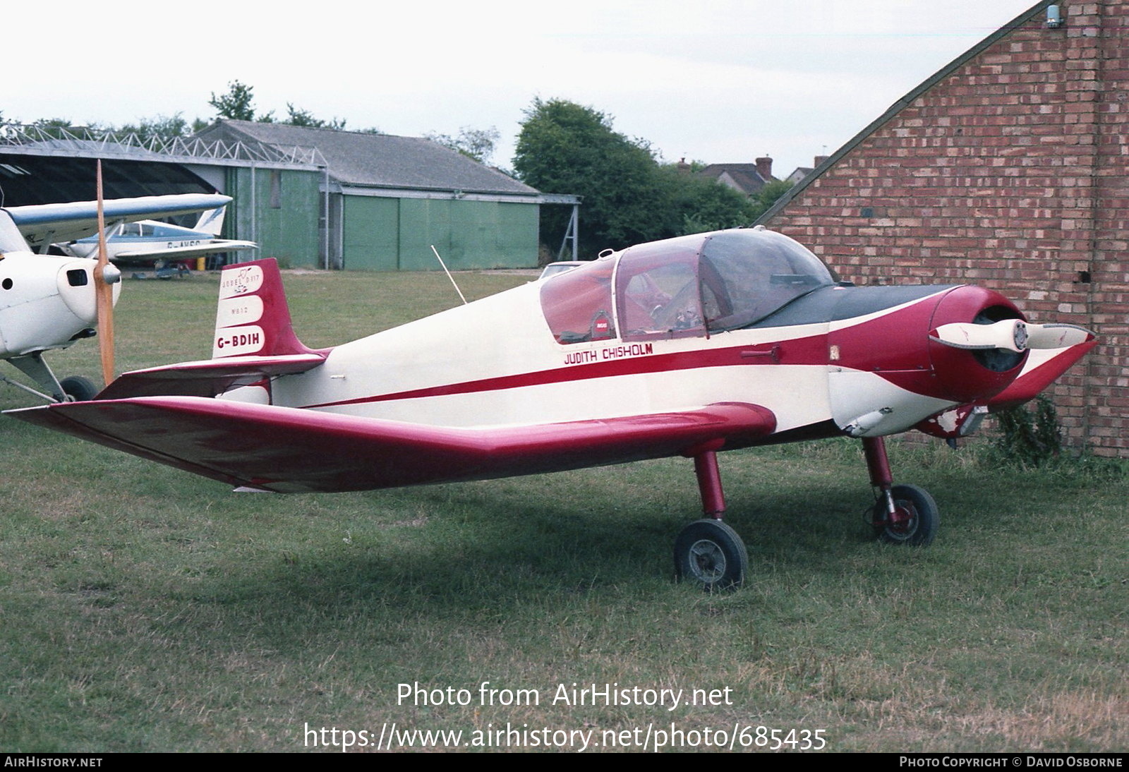 Aircraft Photo of G-BDIH | SAN Jodel D-117 | AirHistory.net #685435