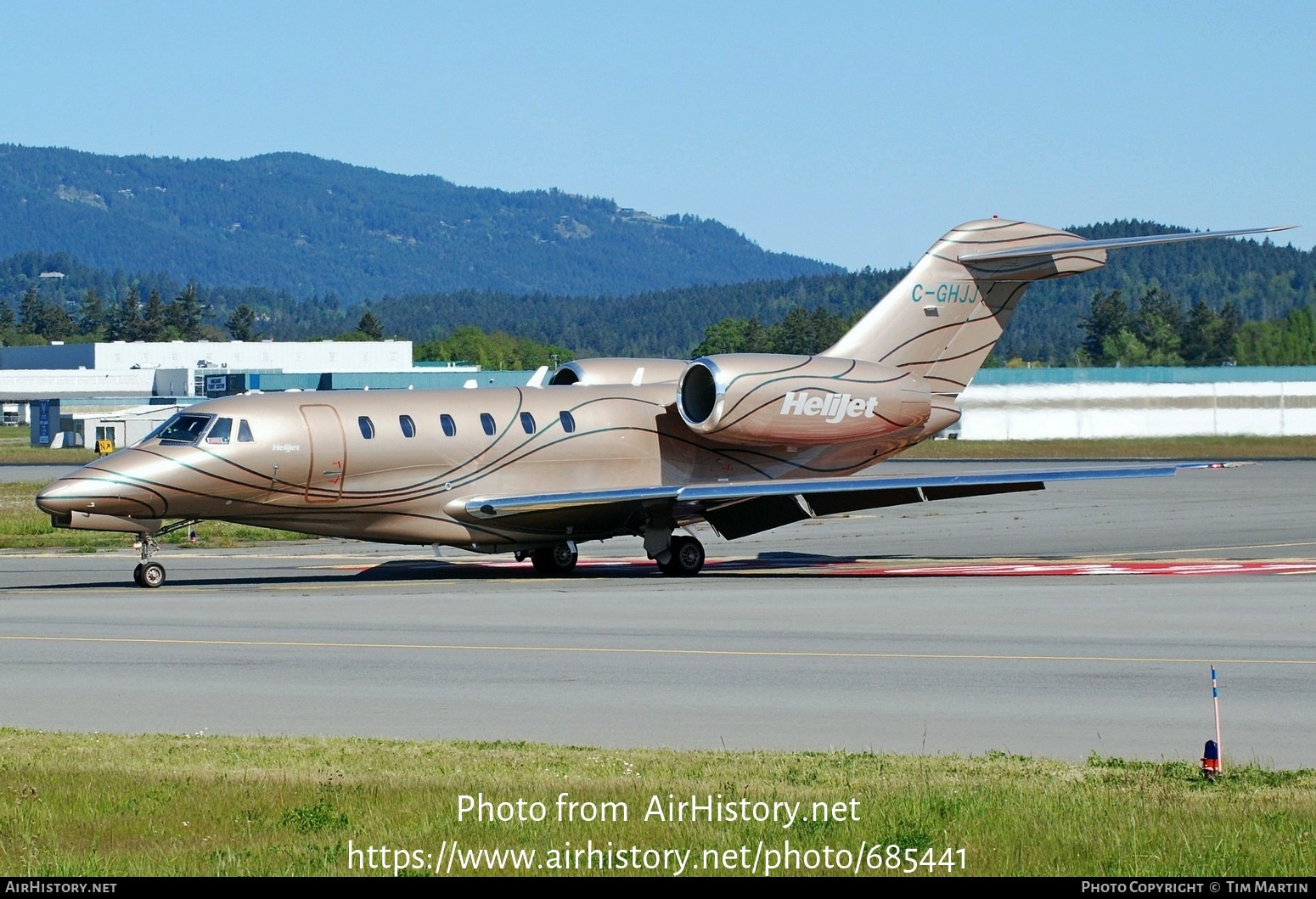 Aircraft Photo of C-GHJJ | Cessna 750 Citation X | HeliJet | AirHistory.net #685441