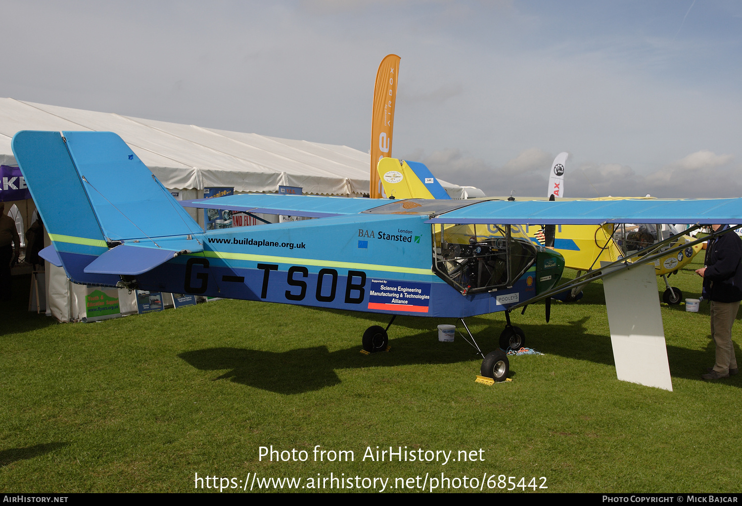 Aircraft Photo of G-TSOB | Rans S-6ES/TR Coyote II | AirHistory.net #685442