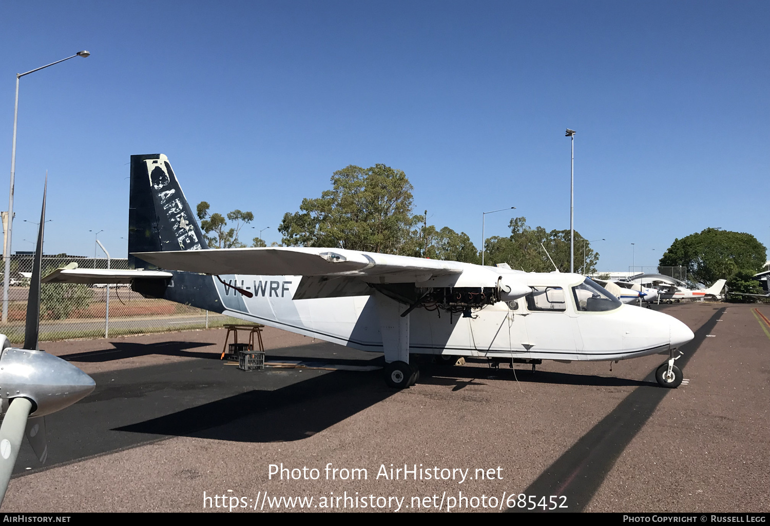 Aircraft Photo of VH-WRF | Britten-Norman BN-2A-26 Islander | AirHistory.net #685452