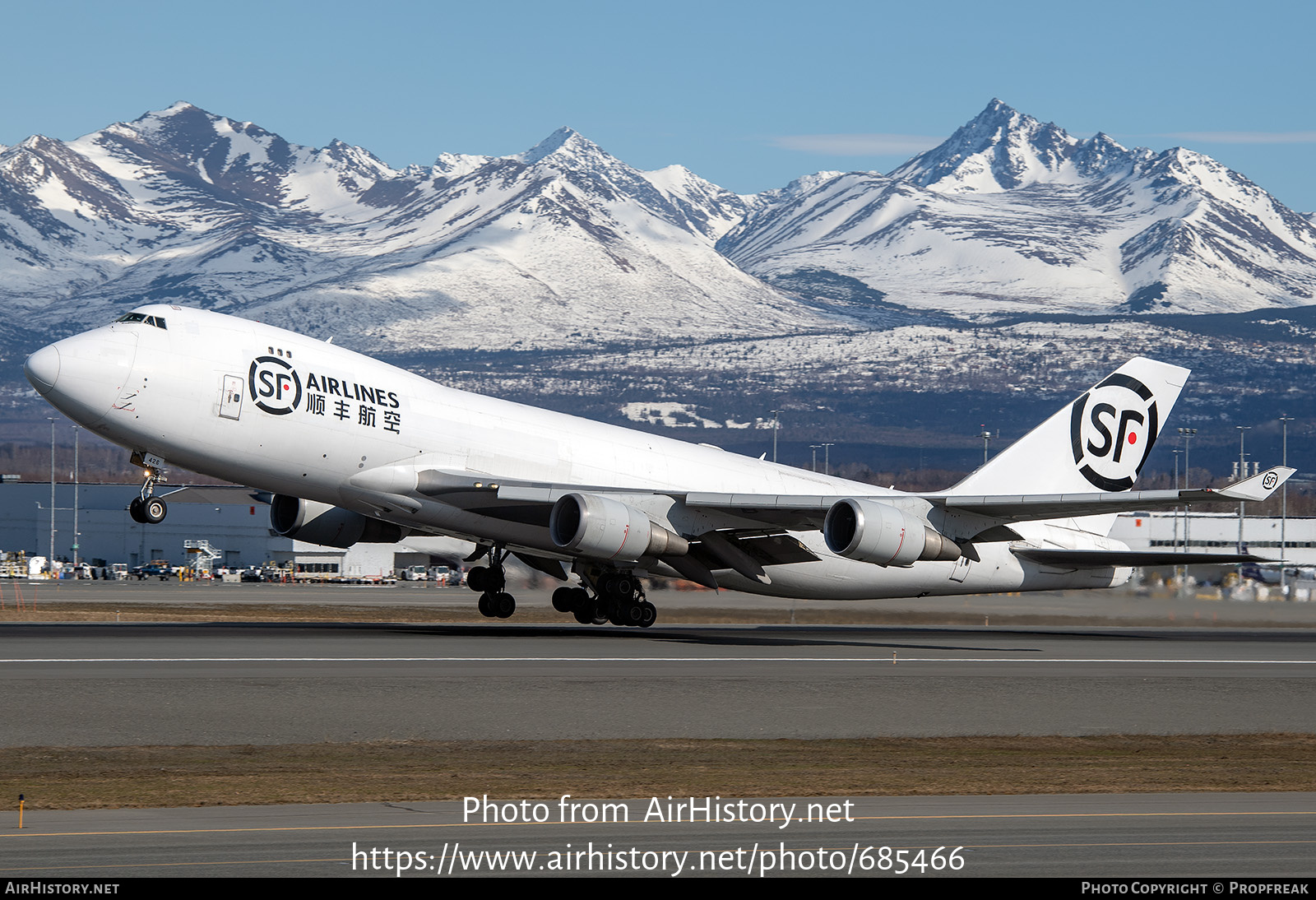 Aircraft Photo of B-2426 | Boeing 747-40BF/ER/SCD | SF Airlines | AirHistory.net #685466