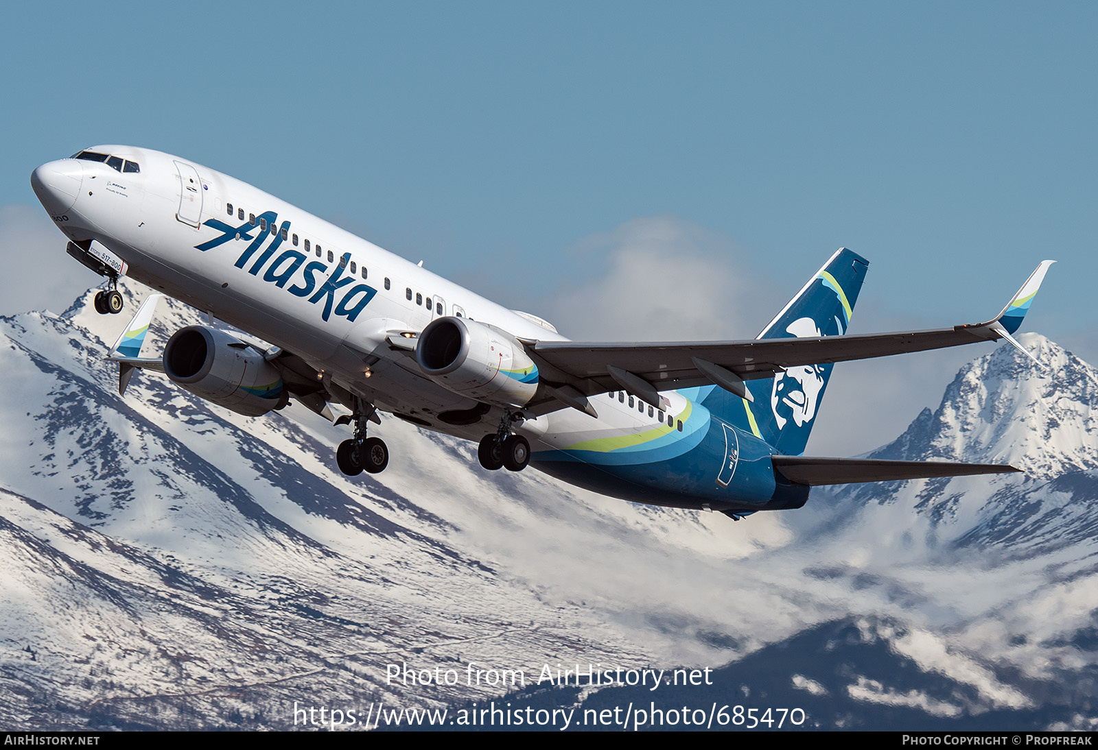 Aircraft Photo of N517AS | Boeing 737-890 | Alaska Airlines | AirHistory.net #685470