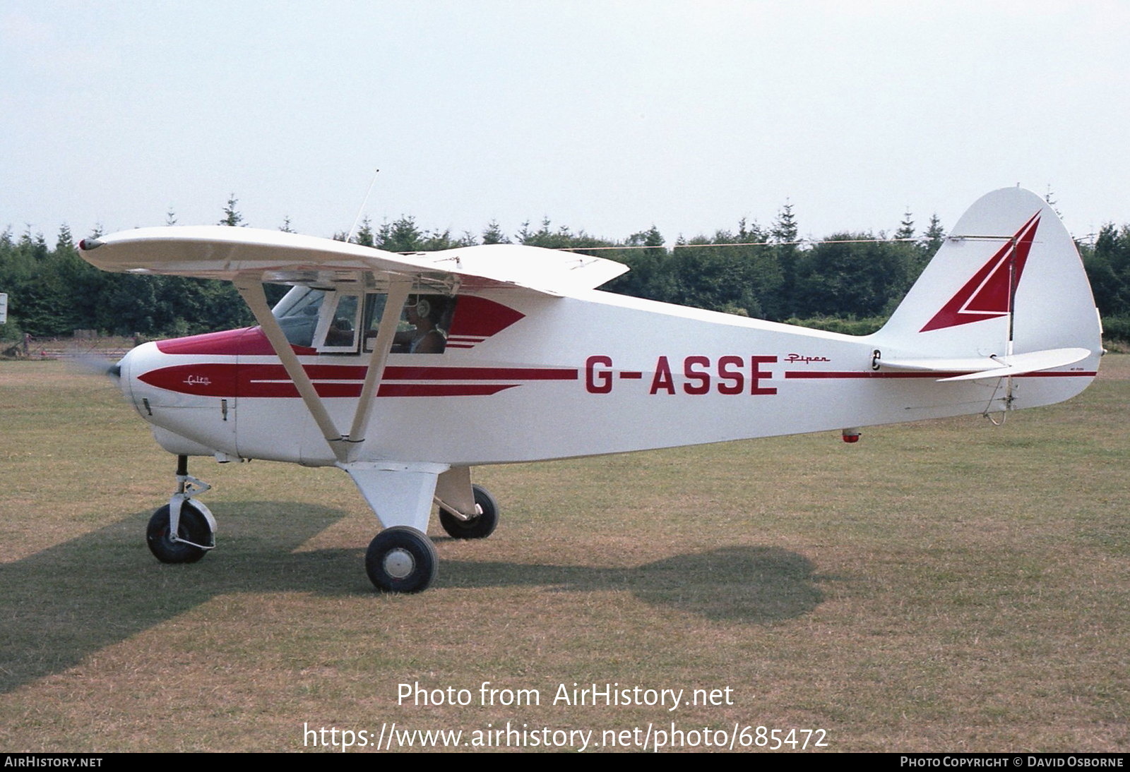 Aircraft Photo of G-ASSE | Piper PA-22-108 Colt | AirHistory.net #685472