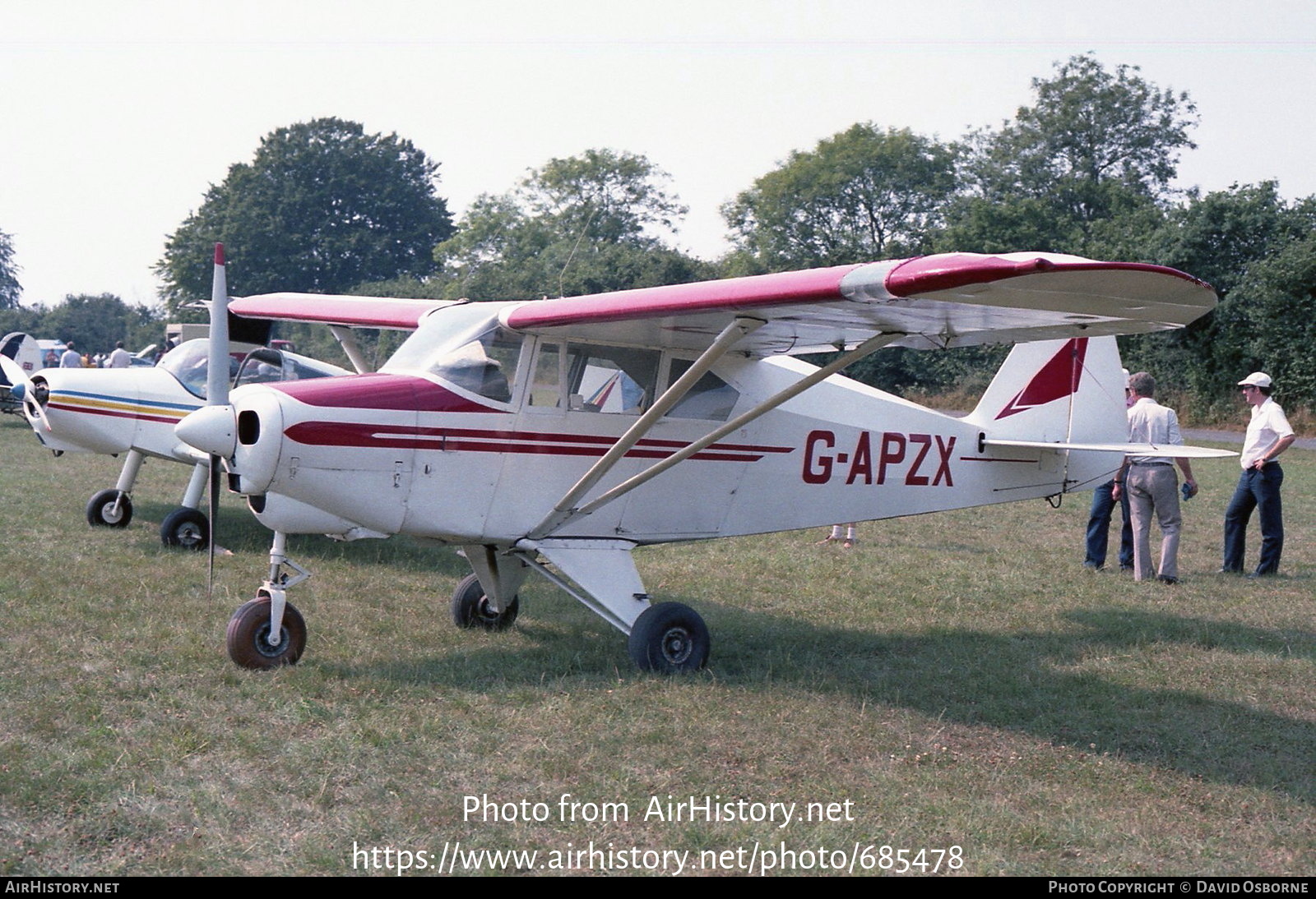 Aircraft Photo of G-APZX | Piper PA-22-150 Caribbean | AirHistory.net #685478