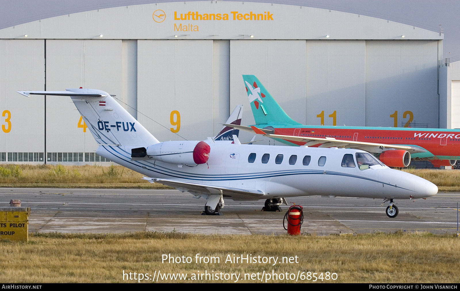 Aircraft Photo of OE-FUX | Cessna 525A CitationJet CJ2 | AirHistory.net #685480