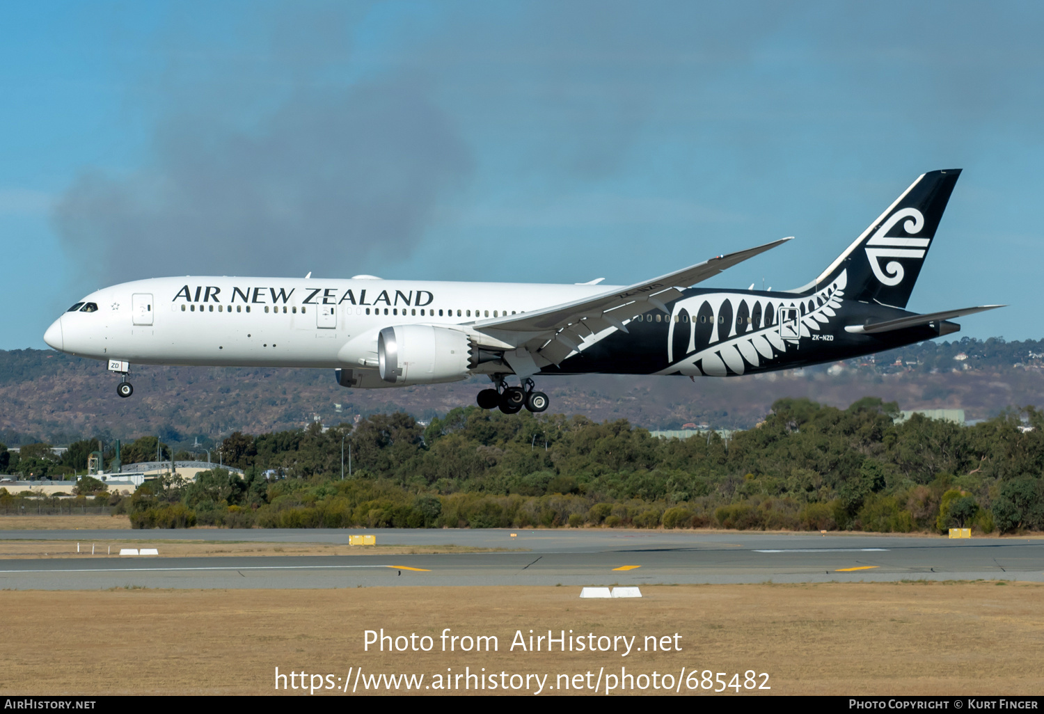 Aircraft Photo of ZK-NZD | Boeing 787-9 Dreamliner | Air New Zealand | AirHistory.net #685482