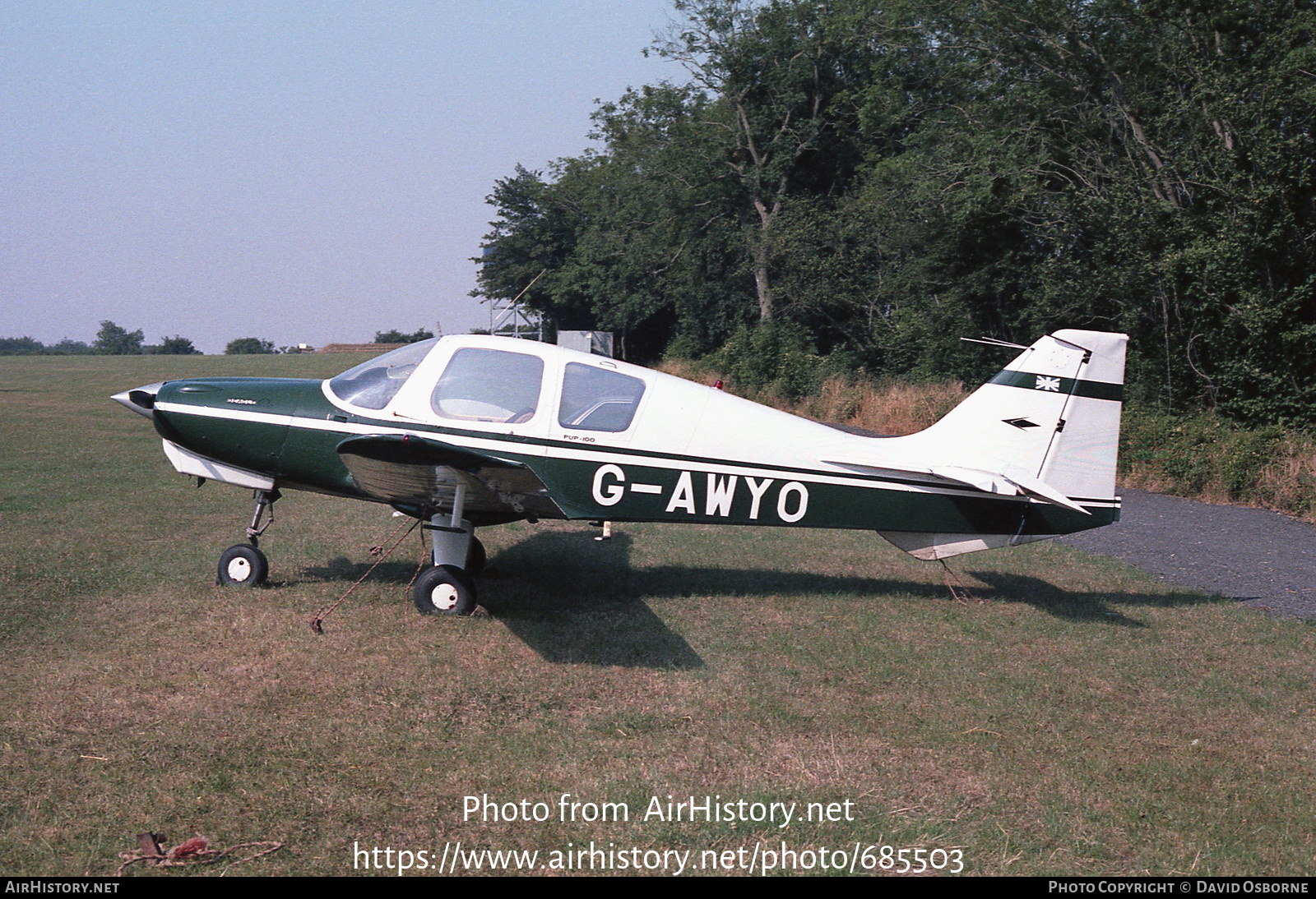 Aircraft Photo of G-AWYO | Beagle B.121 Srs.1 Pup-100 | AirHistory.net #685503