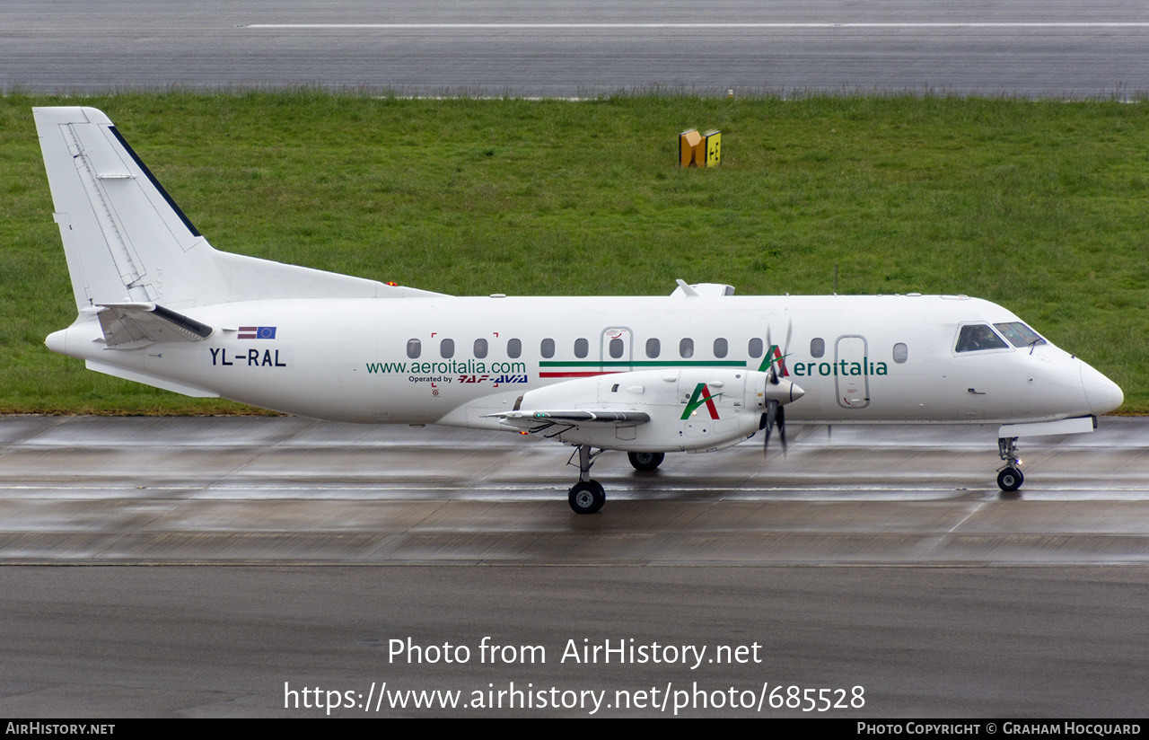 Aircraft Photo of YL-RAL | Saab 340A(QC) | RAF-Avia Airlines | AirHistory.net #685528