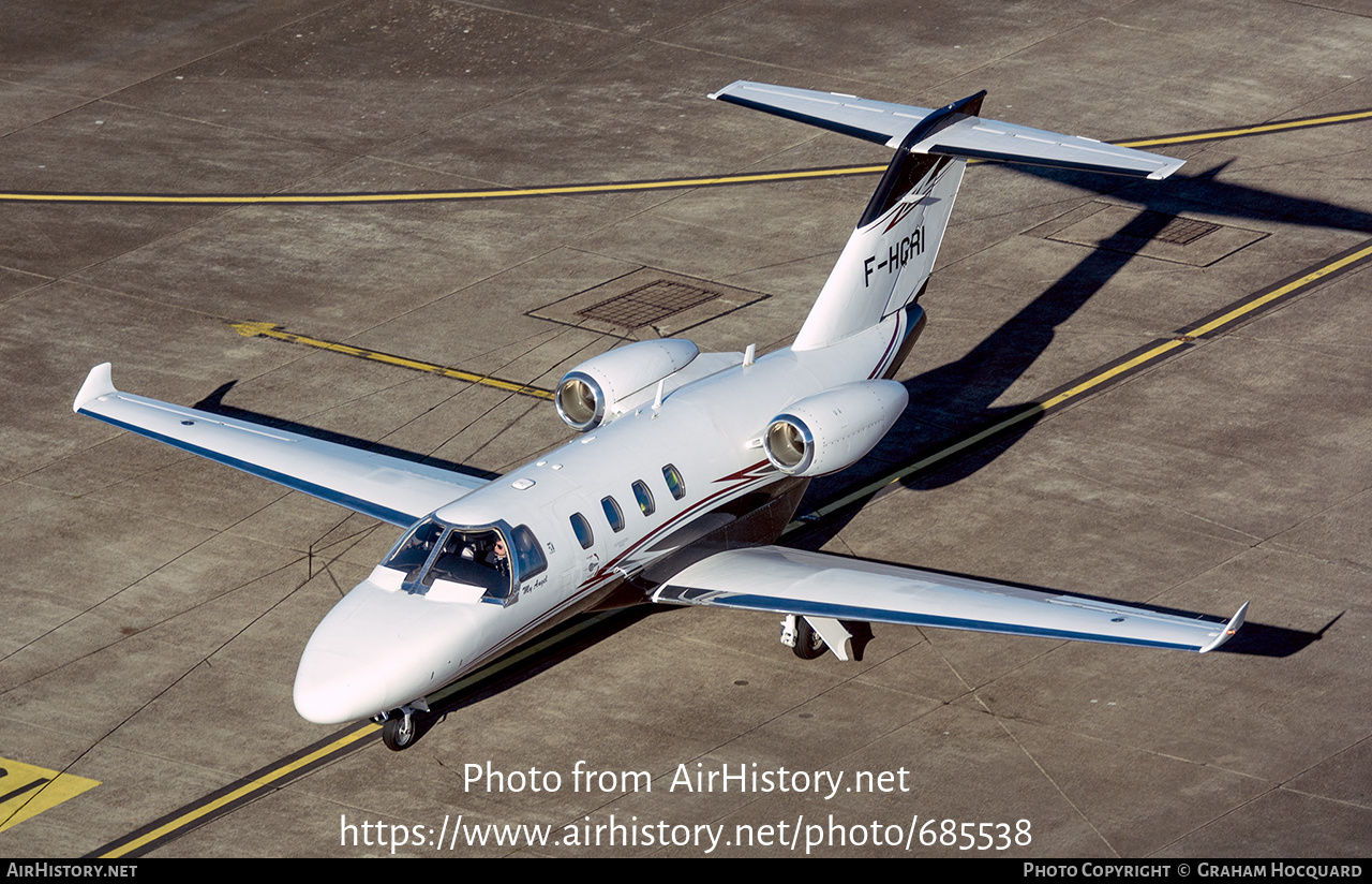 Aircraft Photo of F-HGRI | Cessna 525 CitationJet M2 | AirHistory.net #685538